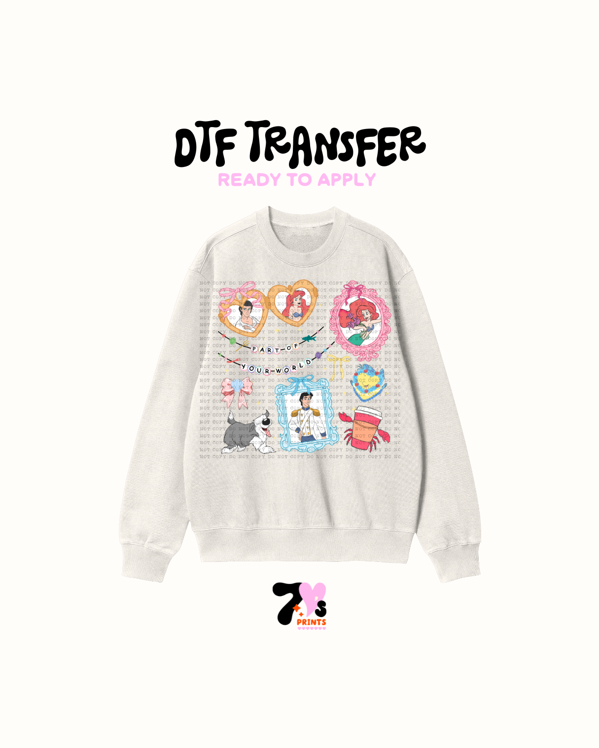 Princess 1 - DTF Transfer