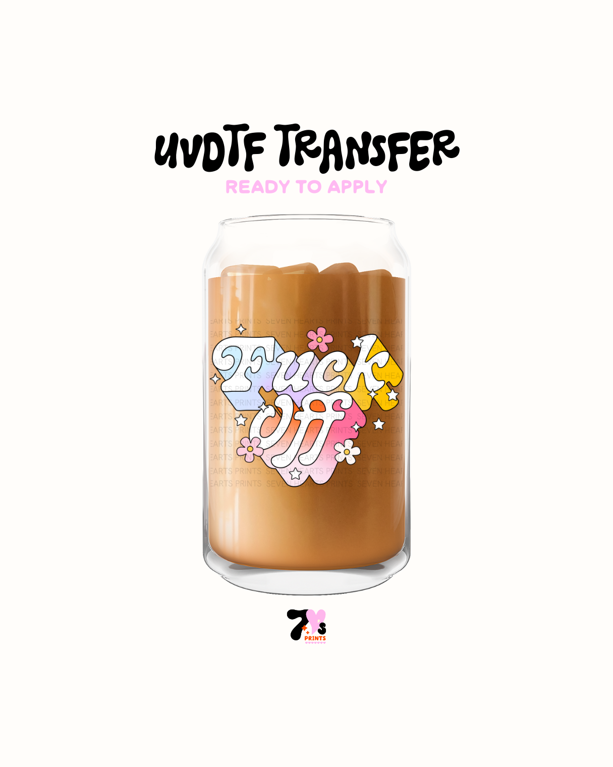 fuck off- UVDTF Decal