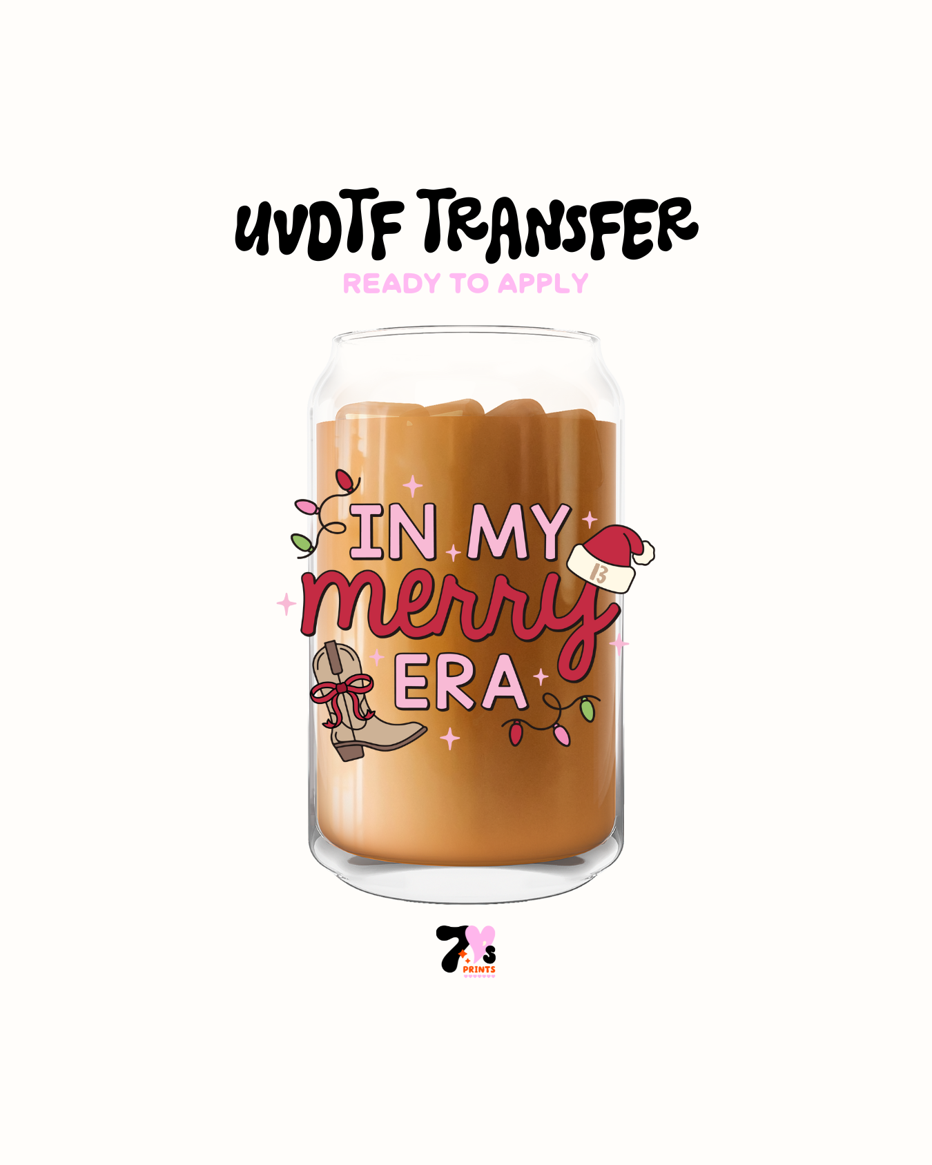 In my merry era - UVDTF Decal