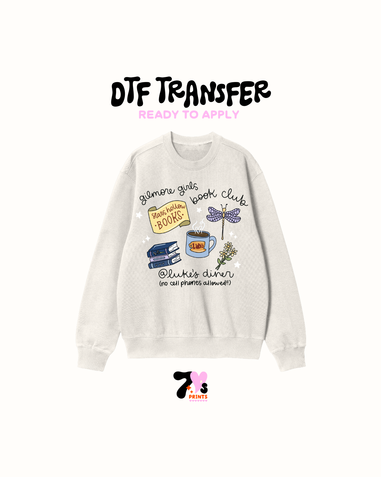 Gilmore girls book club - DTF Transfers