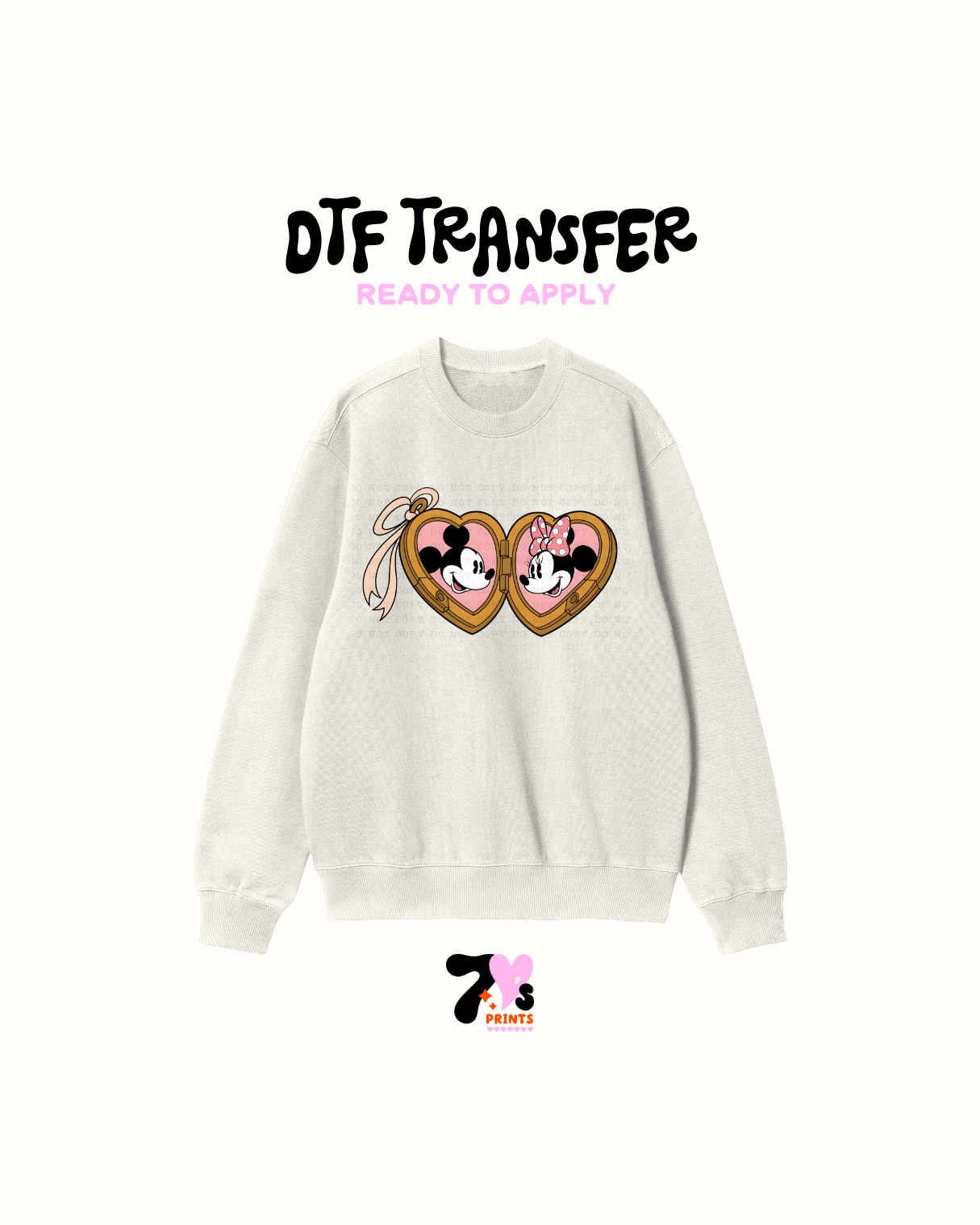 Mouse love - DTF Transfer