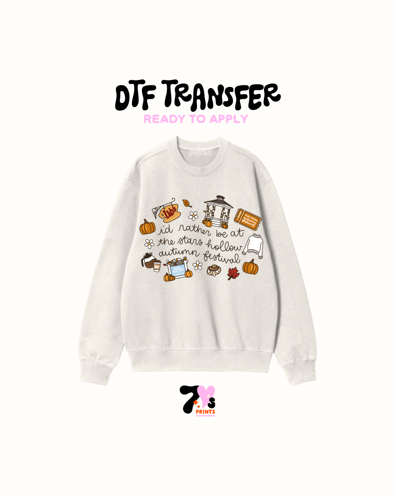 I Rather be at Stars Hollow - DTF Transfers