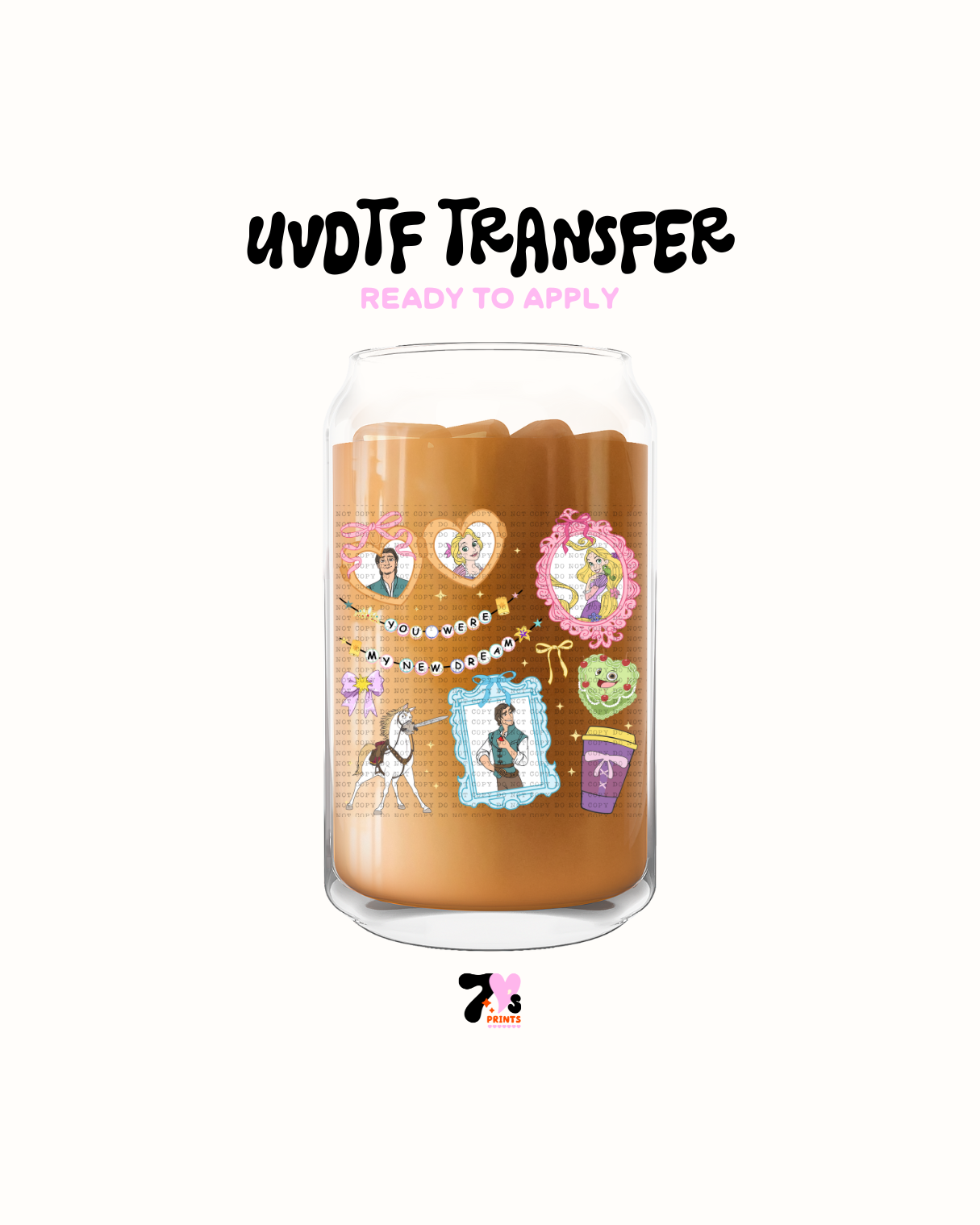 Princess - UVDTF Decal