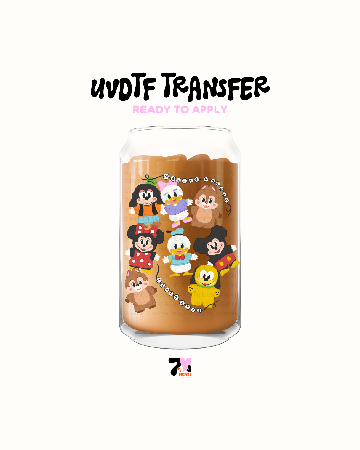 Magical friends - UVDTF Decal