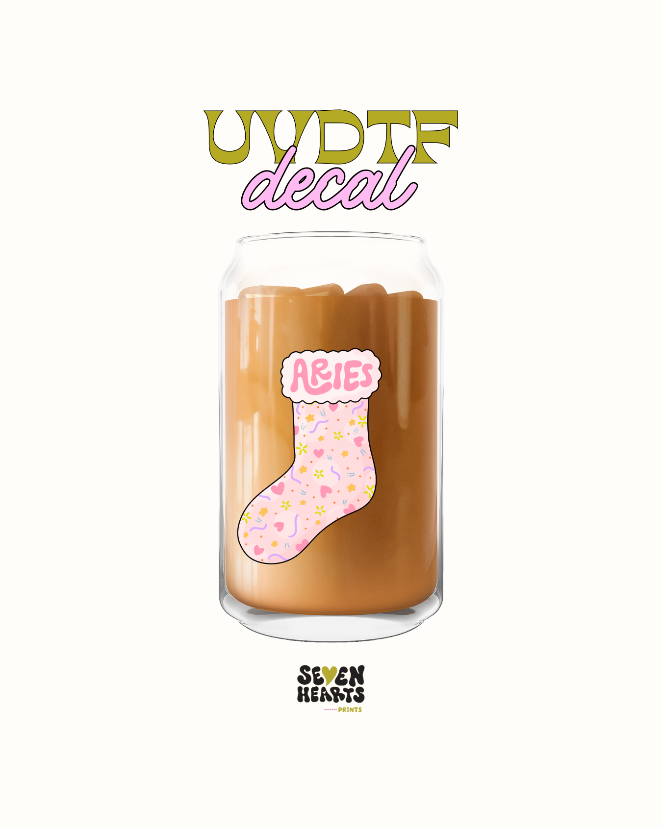 Zodiac stockings - UVDTF Decal