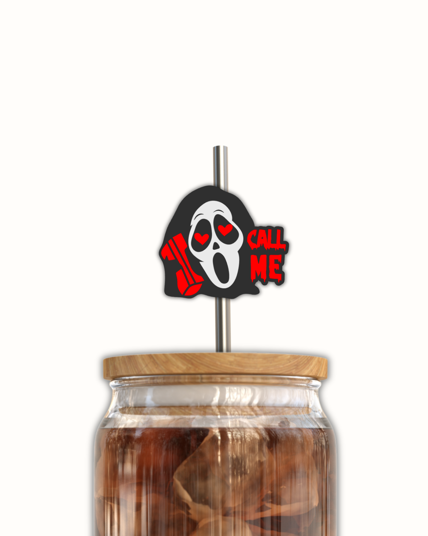 3D Straw Topper #45