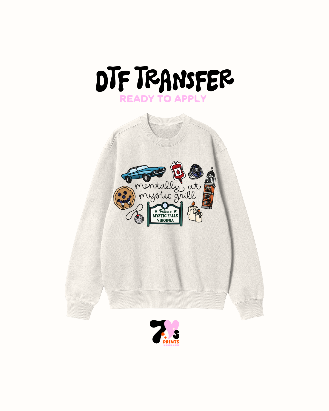 Mentally at Mystic Girll - DTF Transfers