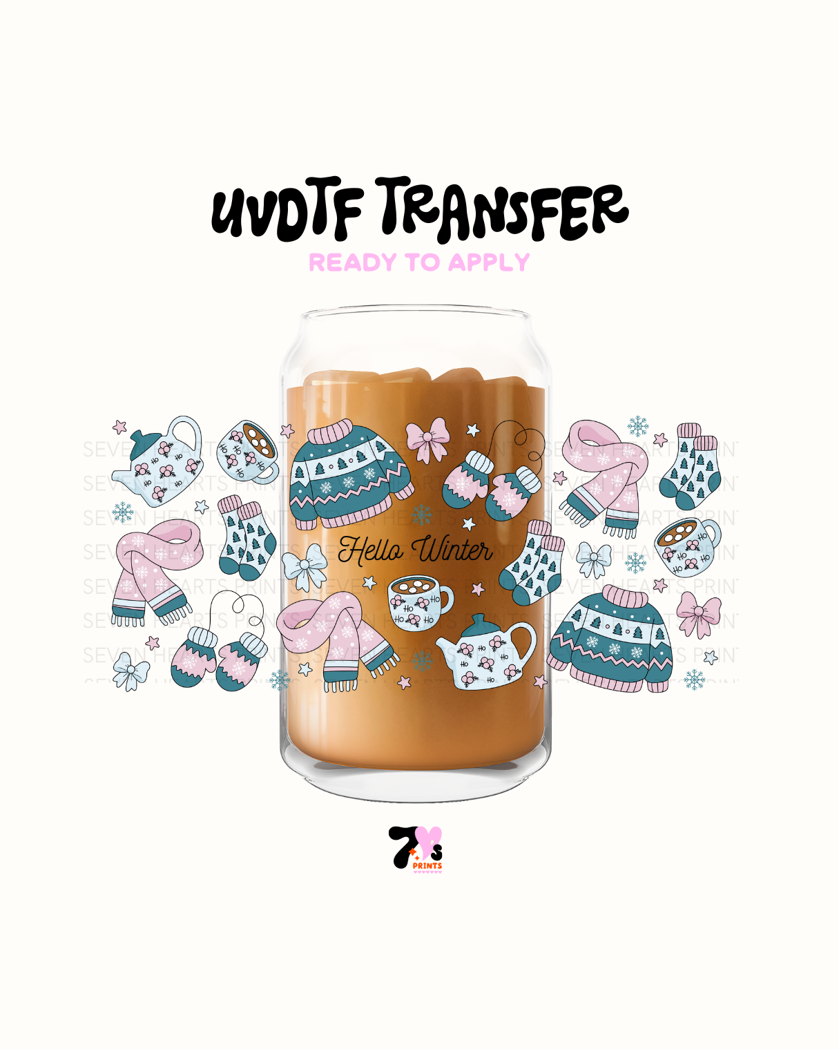 Hello Winter- UVDTF Wraps