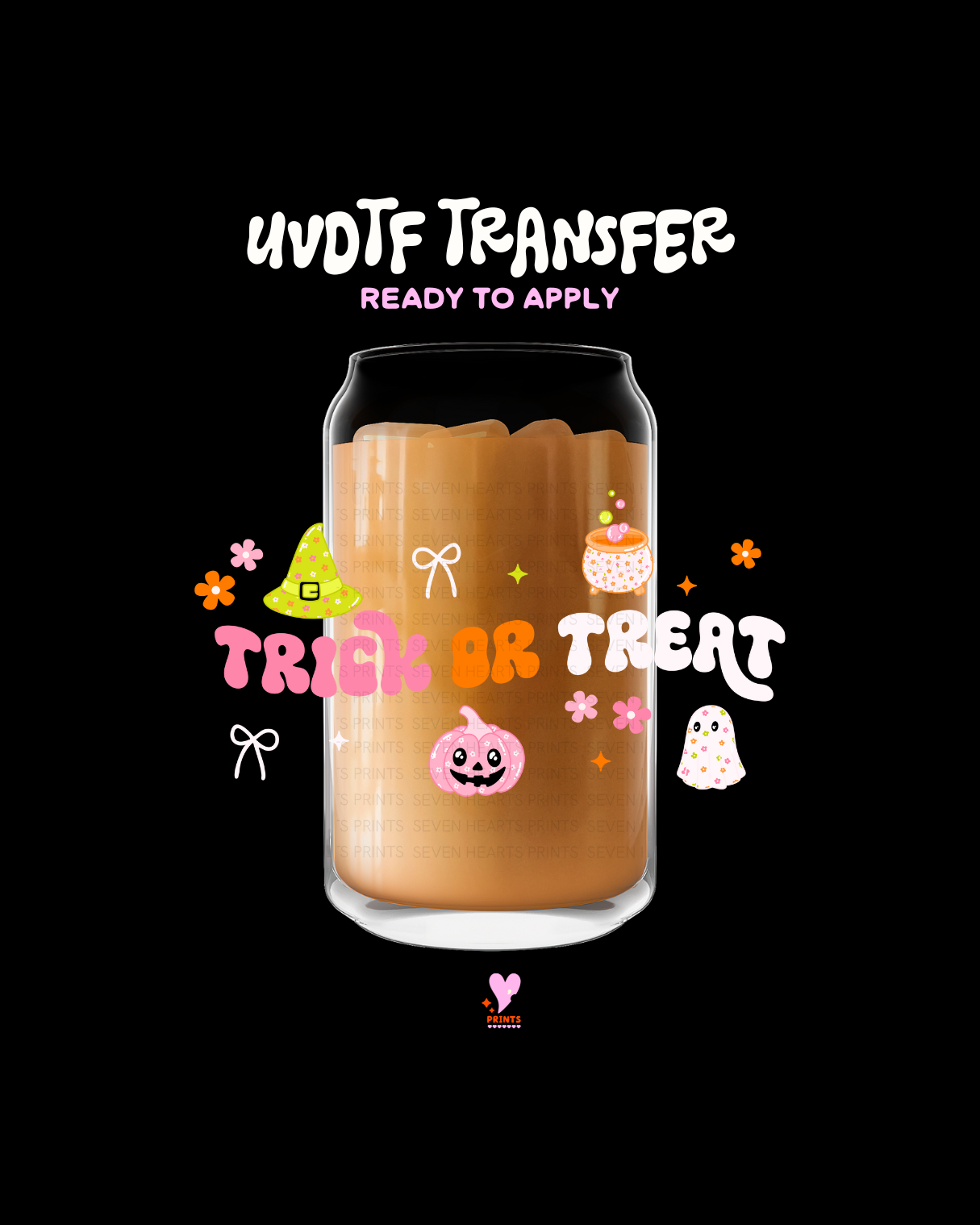 Trick or treat - UVDTF Decal