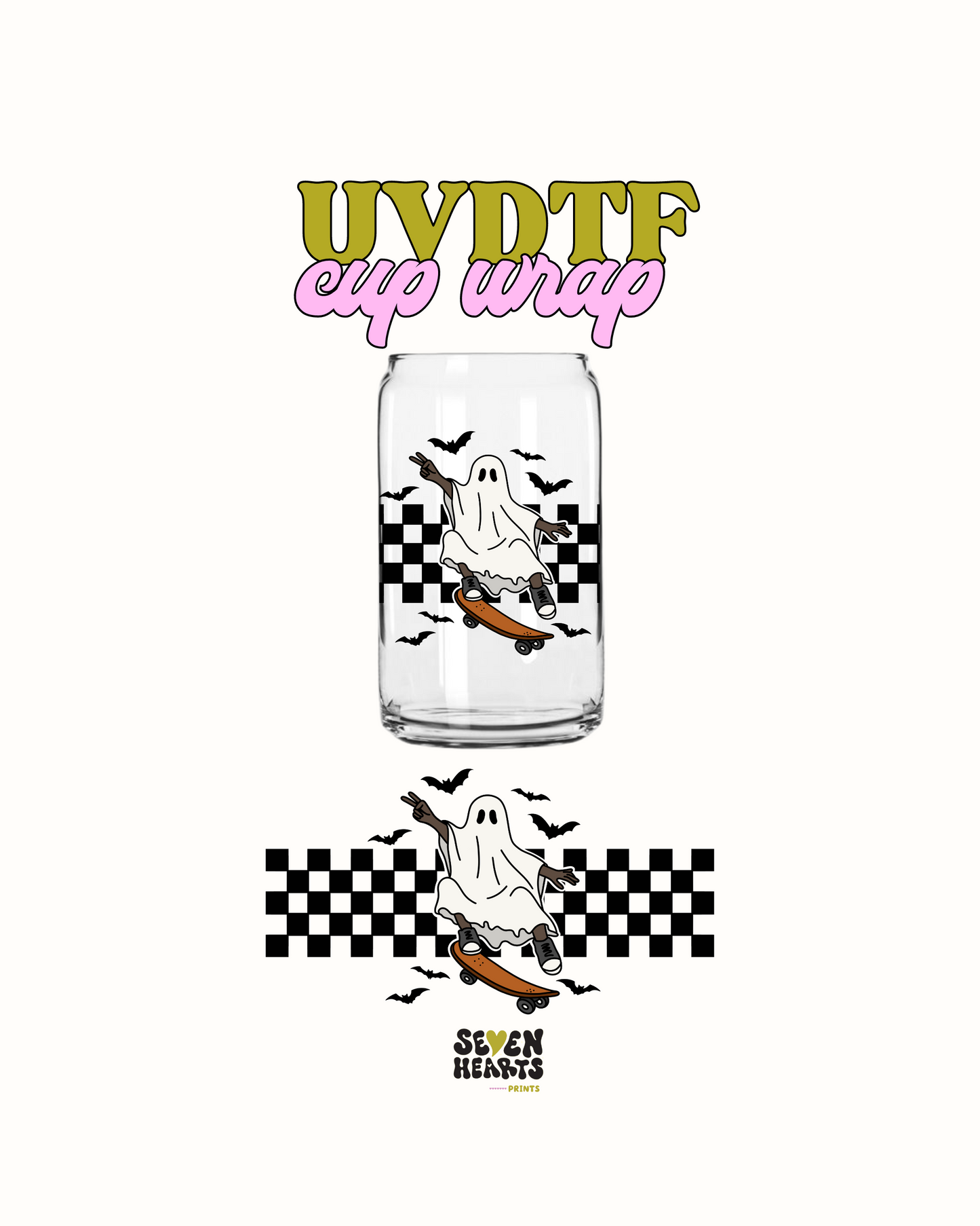 Fantasmal espeluznante - UV DTF