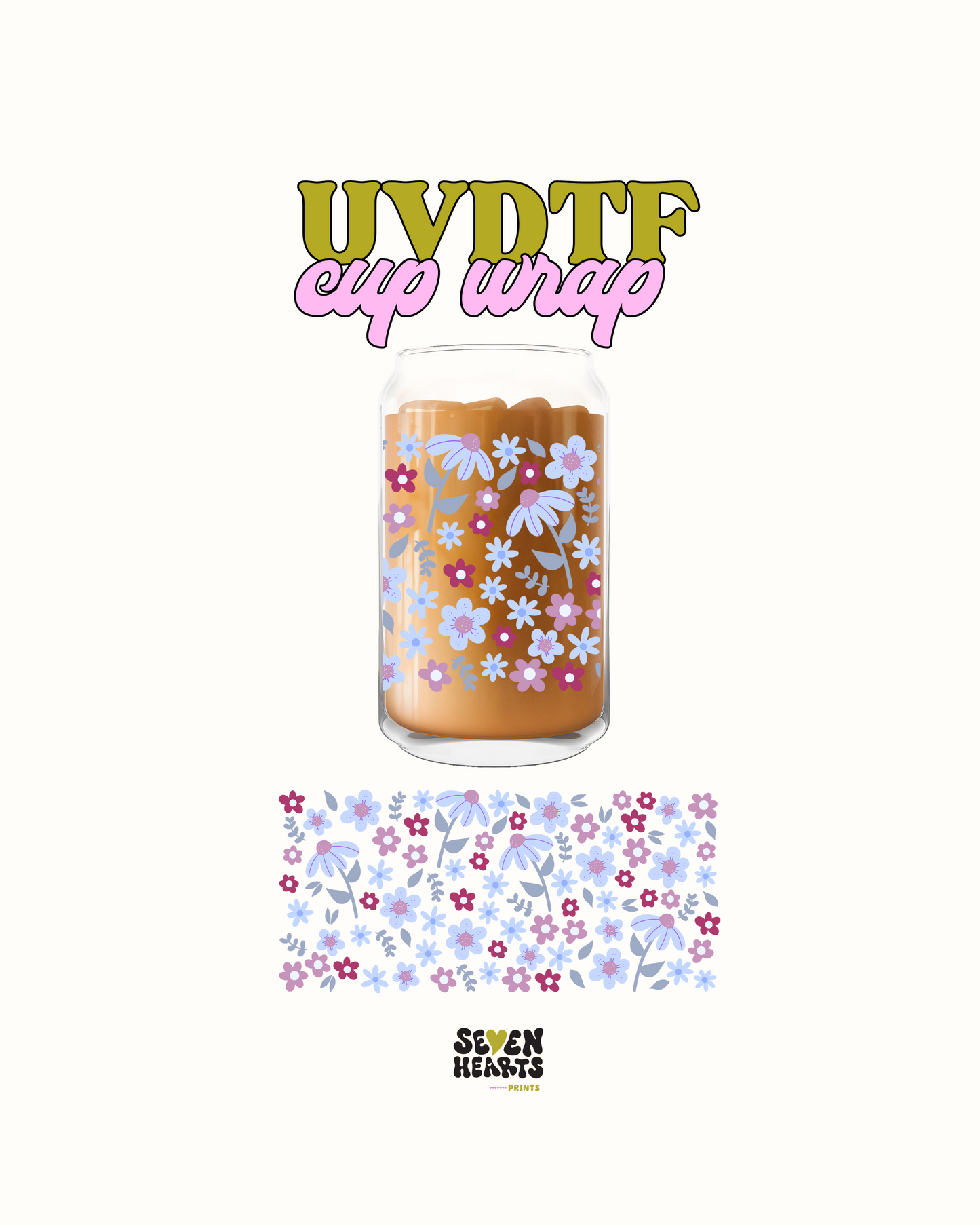 Cute flowers - UVDTF