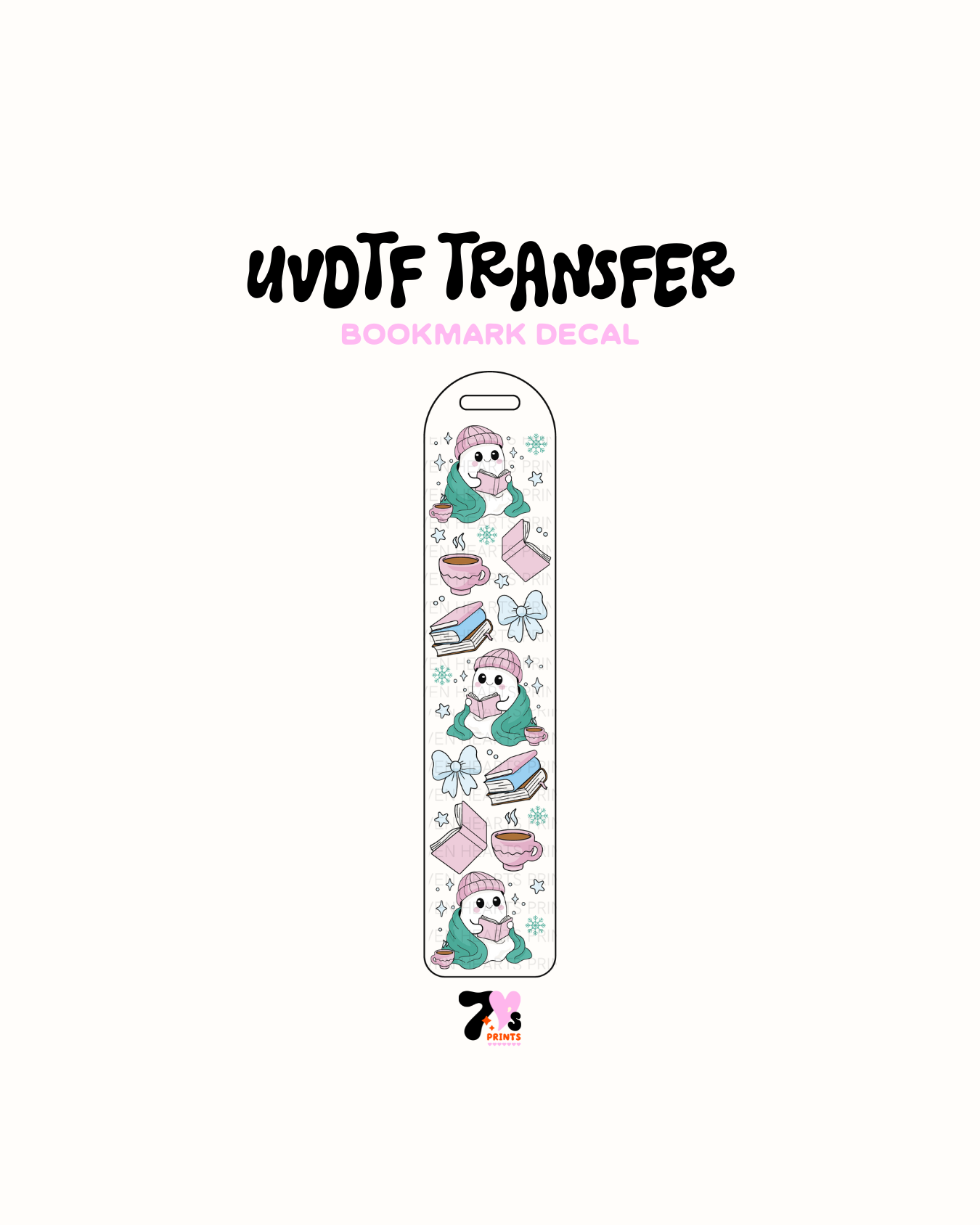 Libros de Astro - Calcomanía de marcador UVDTF