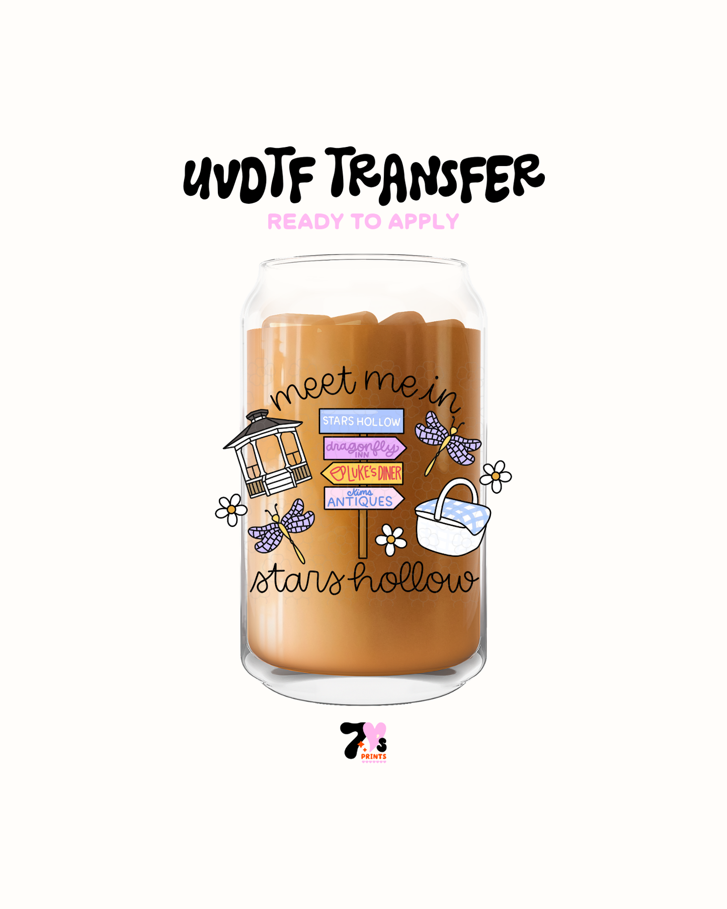 Meet me in stars hallow - UVDTF Decal