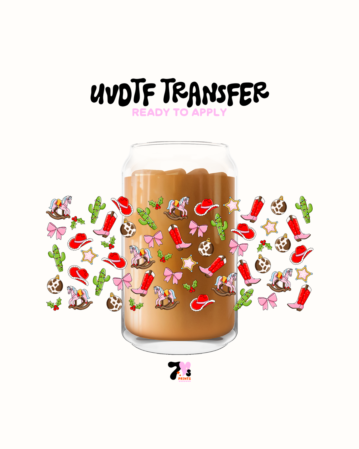 Howdy Holidays - UVDTF Wrap