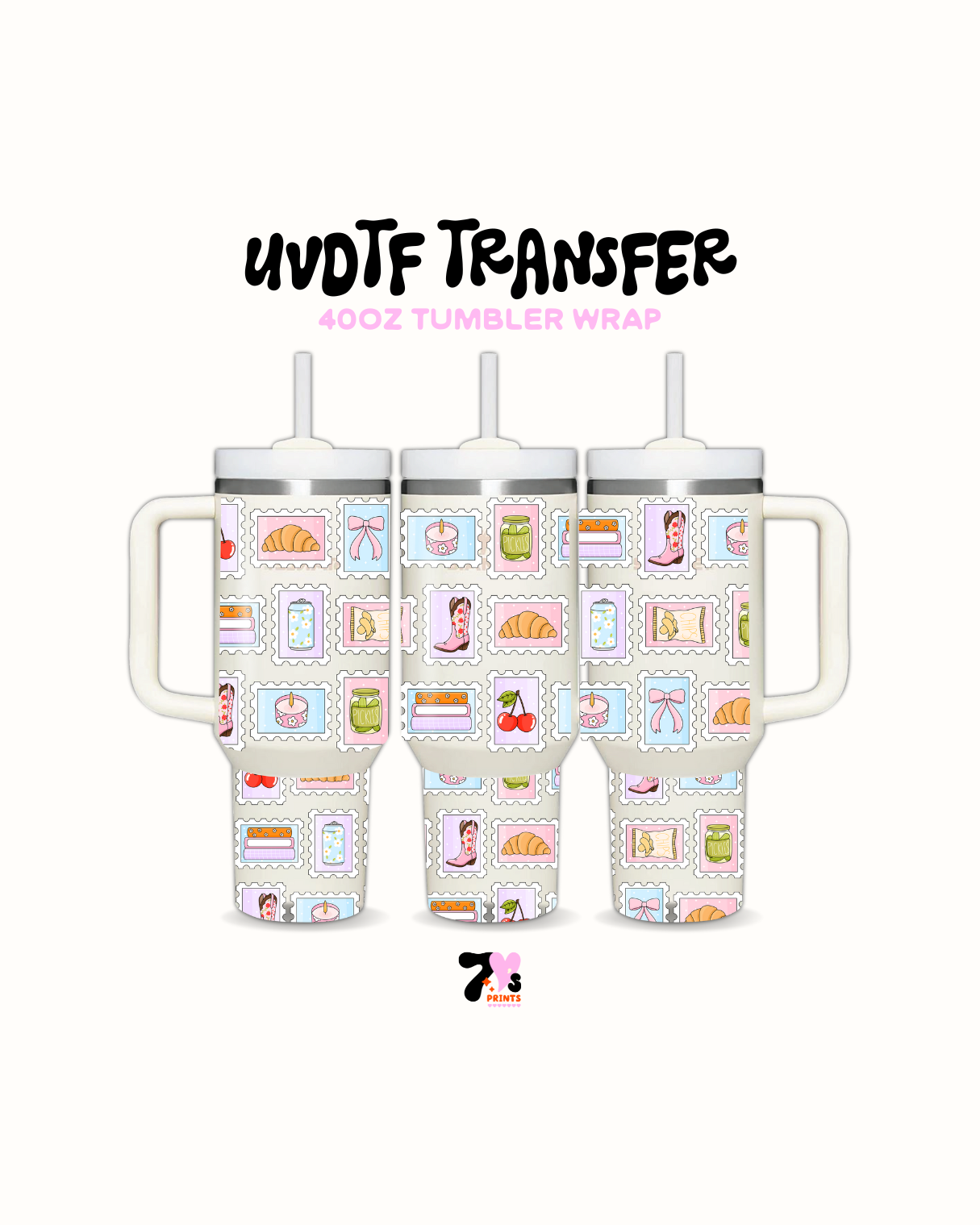 Girly Stamps - UVDTF Wrap