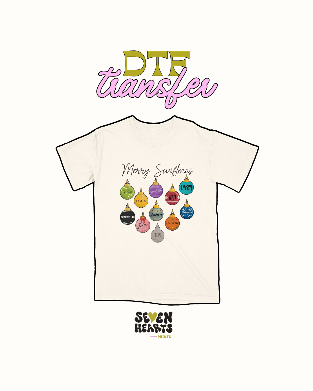 Merry swiftmas- DTF Transfer