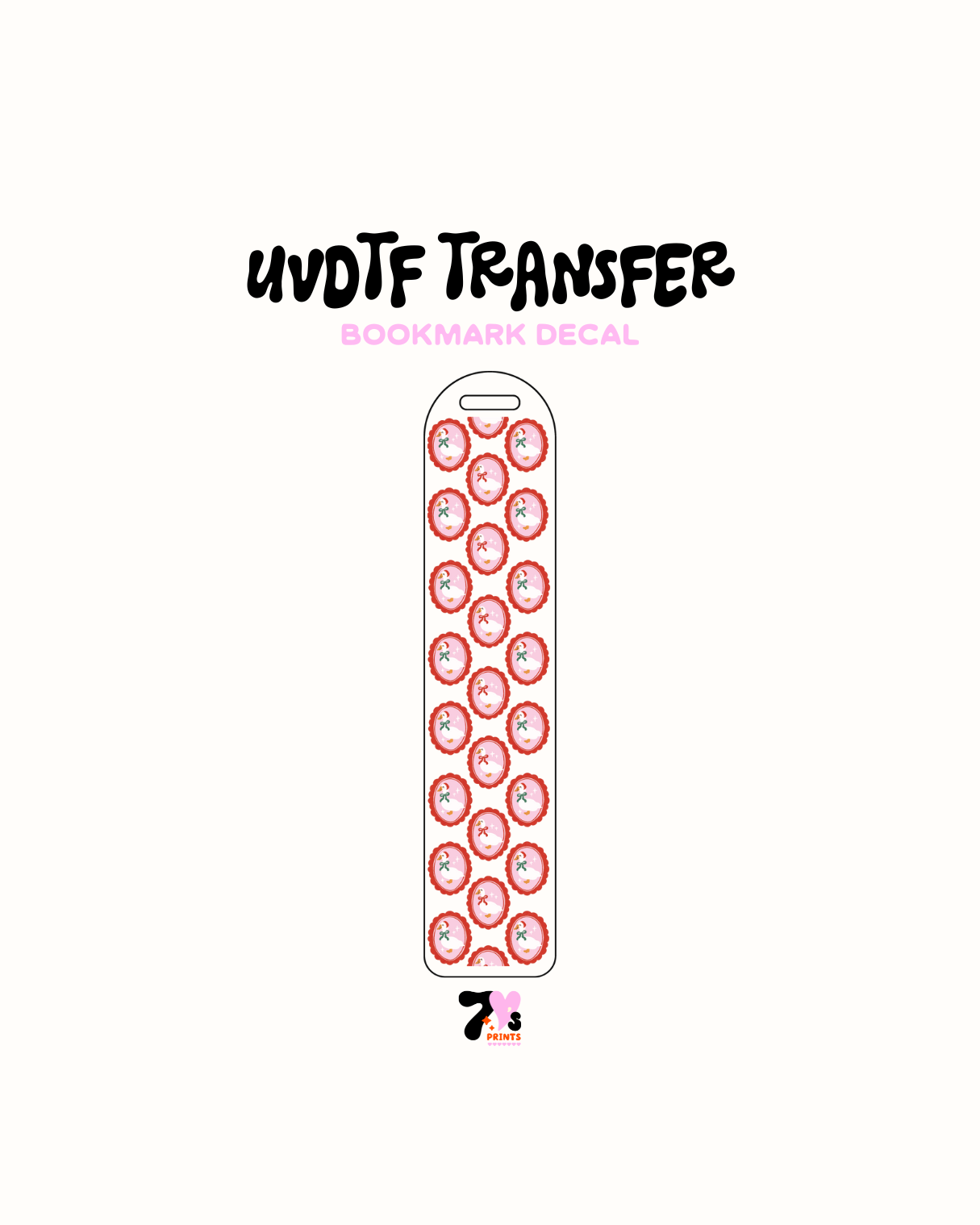 Libros de Astro - Calcomanía de marcador UVDTF