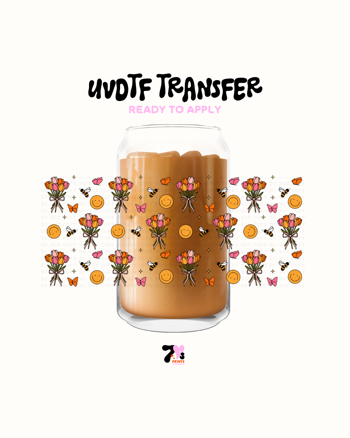 Flower Bouquet - UVDTF Wrap
