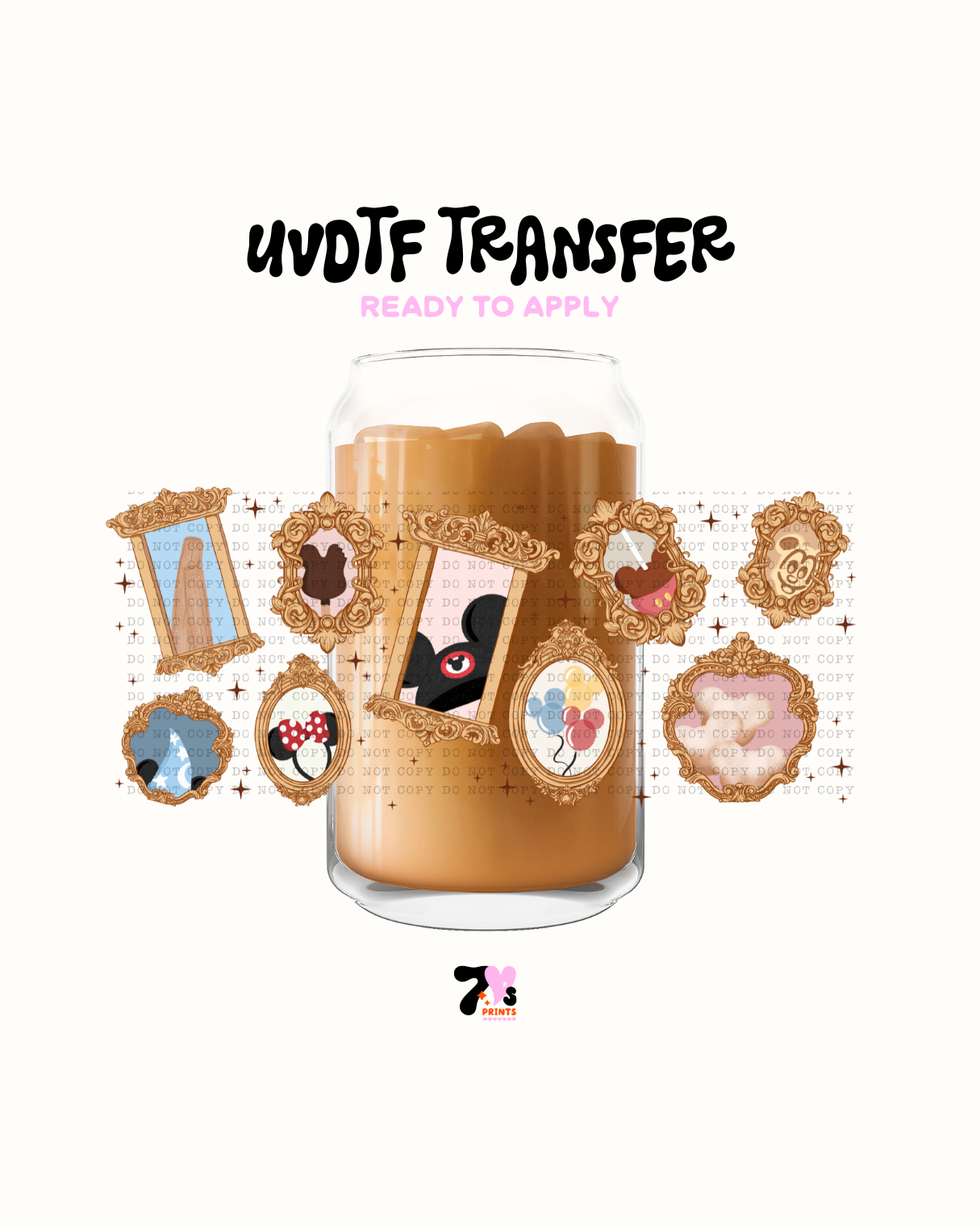 Magic place Frames - UVDTF Wrap