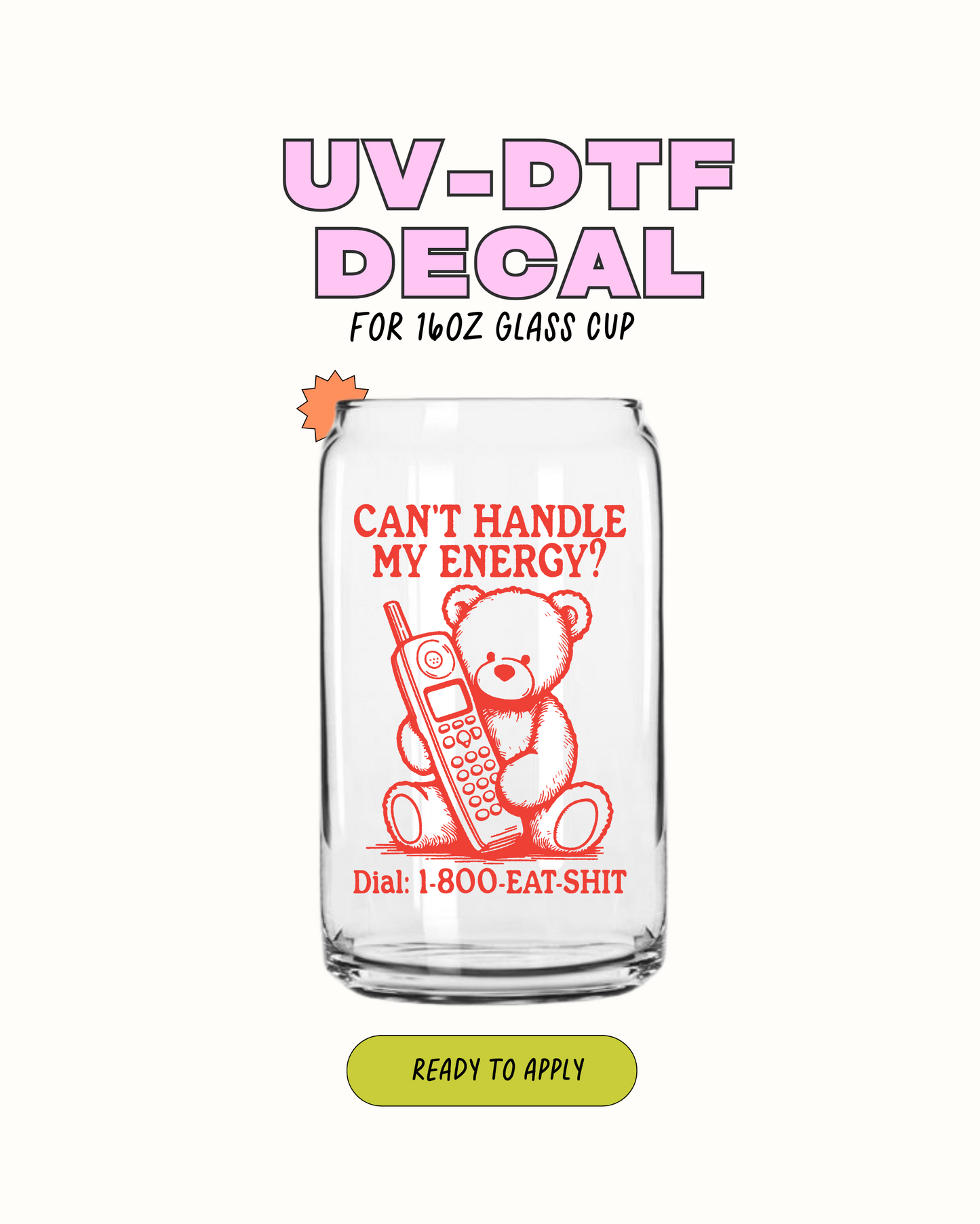 No puedo manejar mi energía - UVDTF