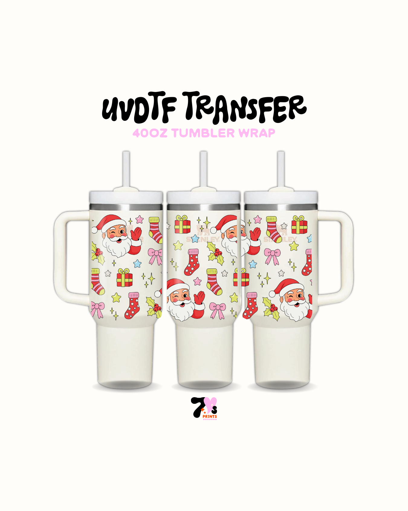 Holiday Icons - UVDTF Wrap