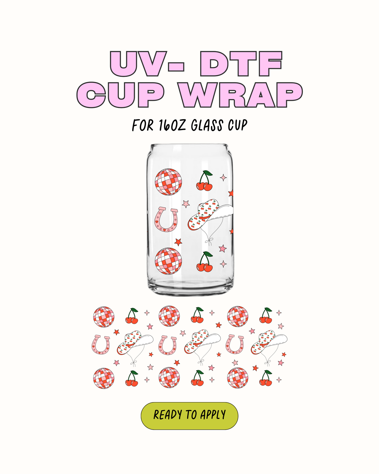 Cowgirl cherry - UVDTF