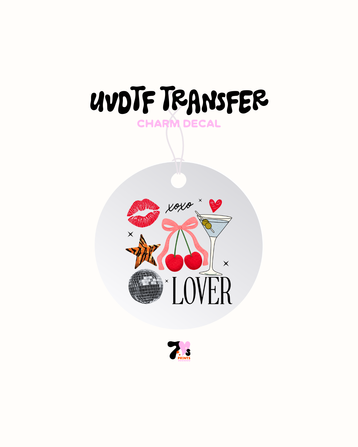 Lover - Car Charm Decal UVDTF