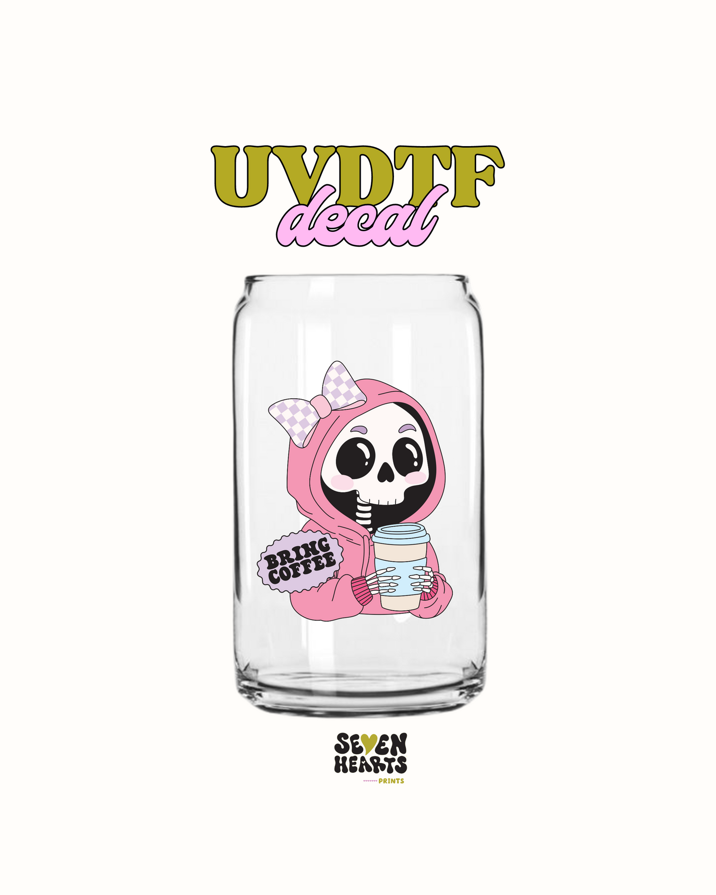 Trae café - UVDTF