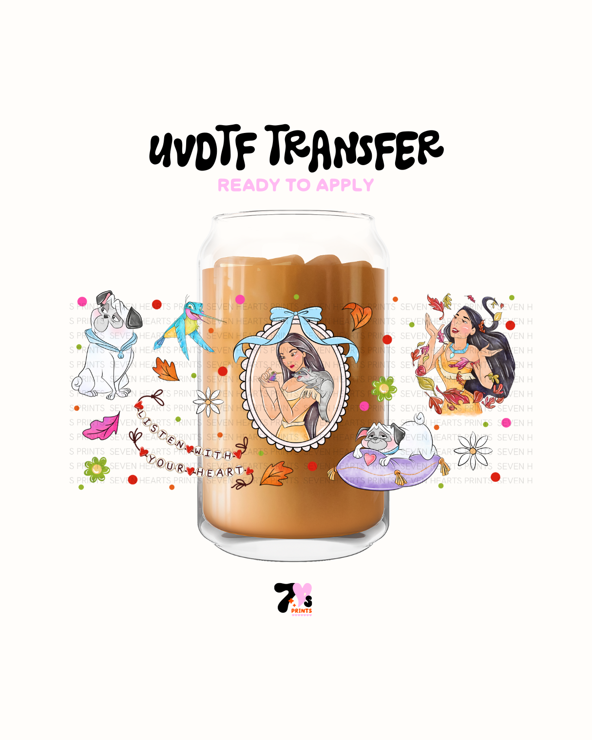 Princess P - UVDTF Wrap