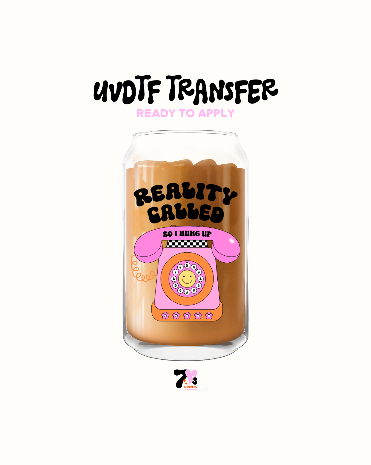 Reality Called - UVDTF Decal