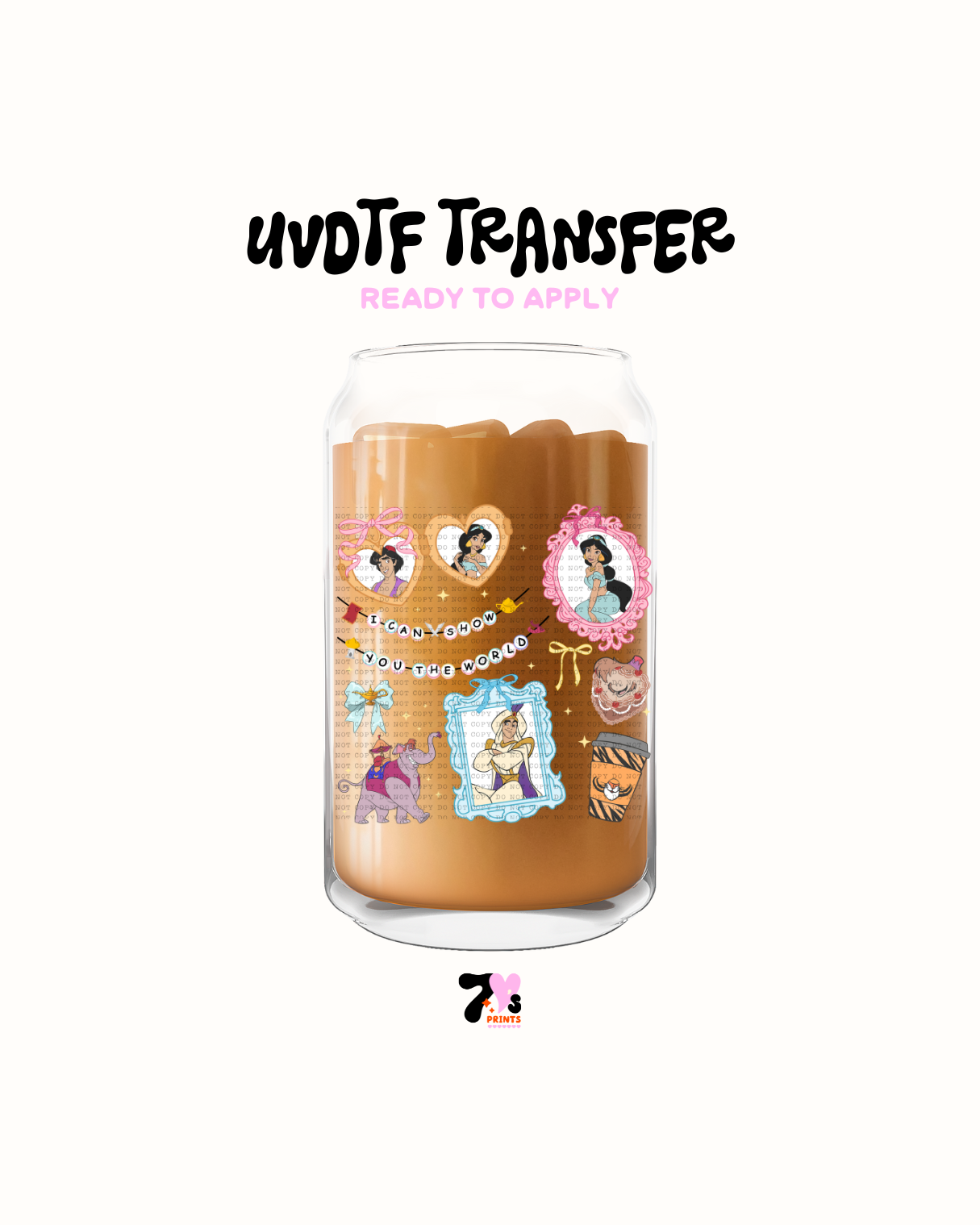 Princess - UVDTF Decal