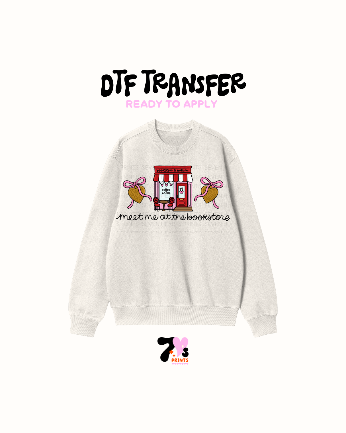 Meet me at the bookstore day - DTF Transfers
