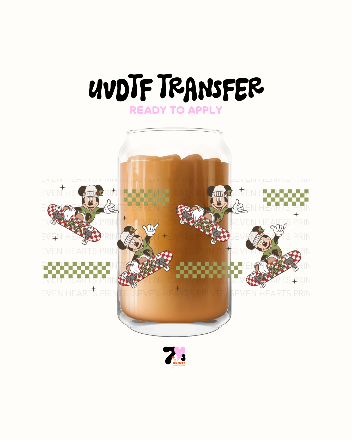 Magical skateboard - UVDTF Wraps