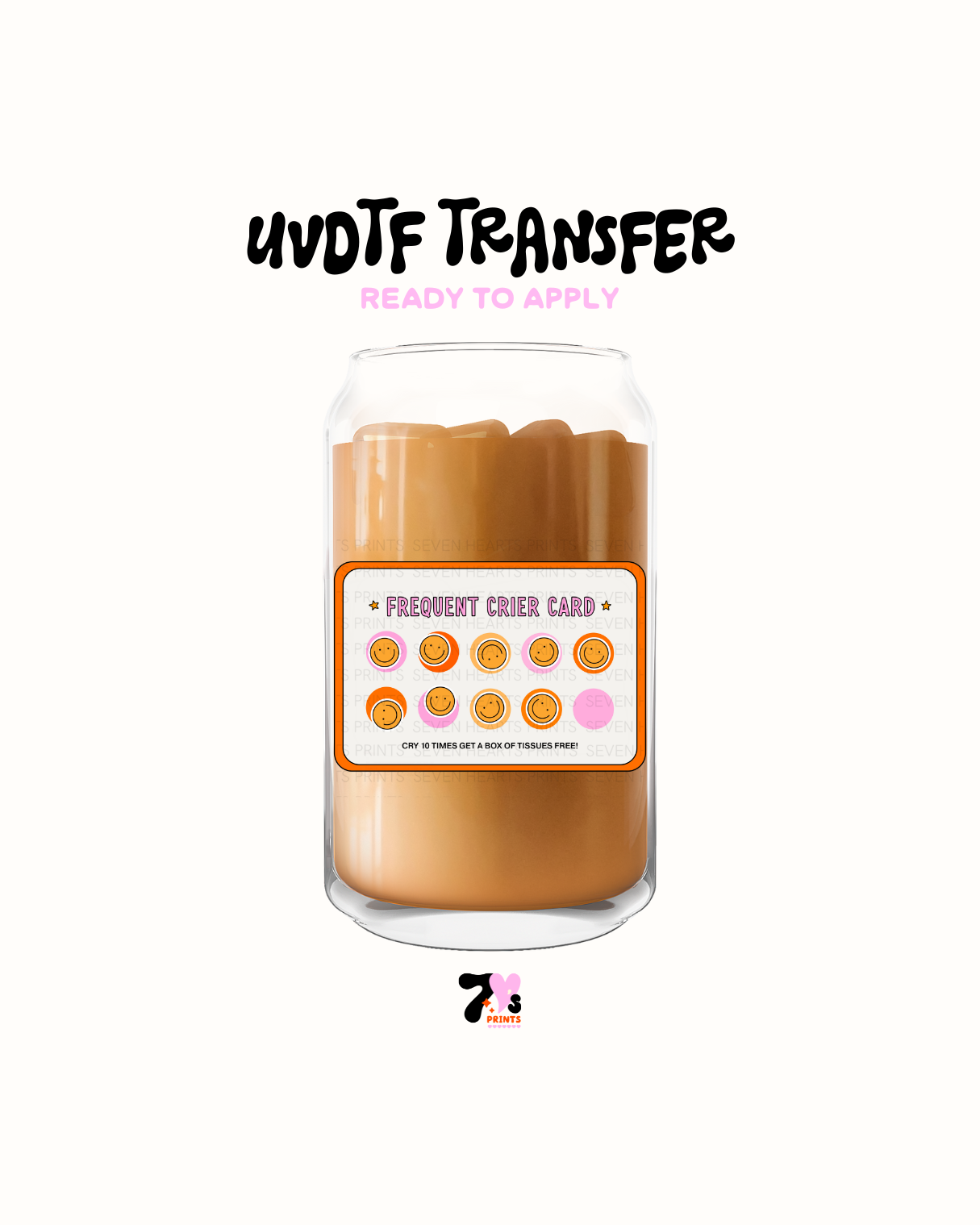 Frequent crier card - UVDTF Decal