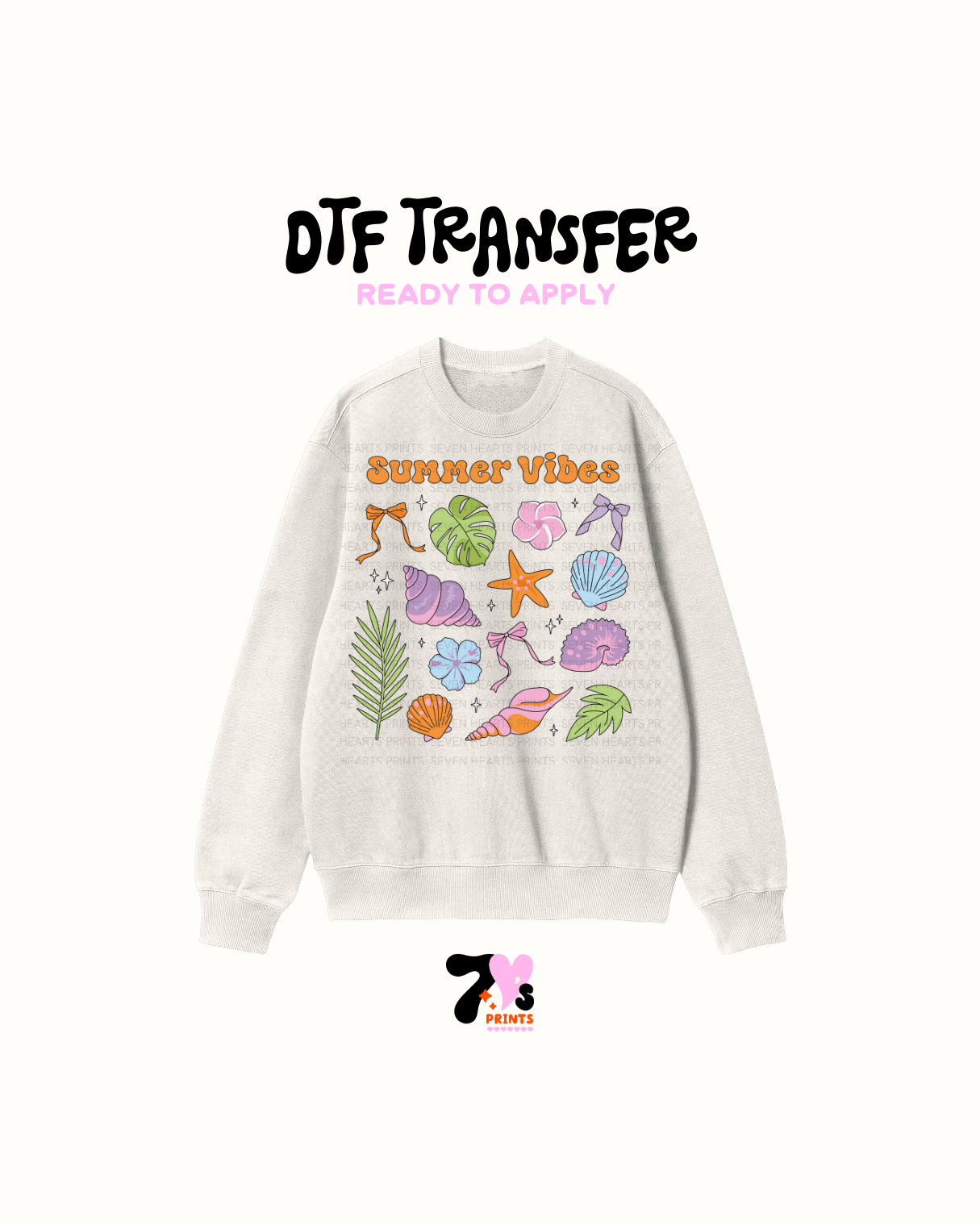 Summere vibes DTF Transfers