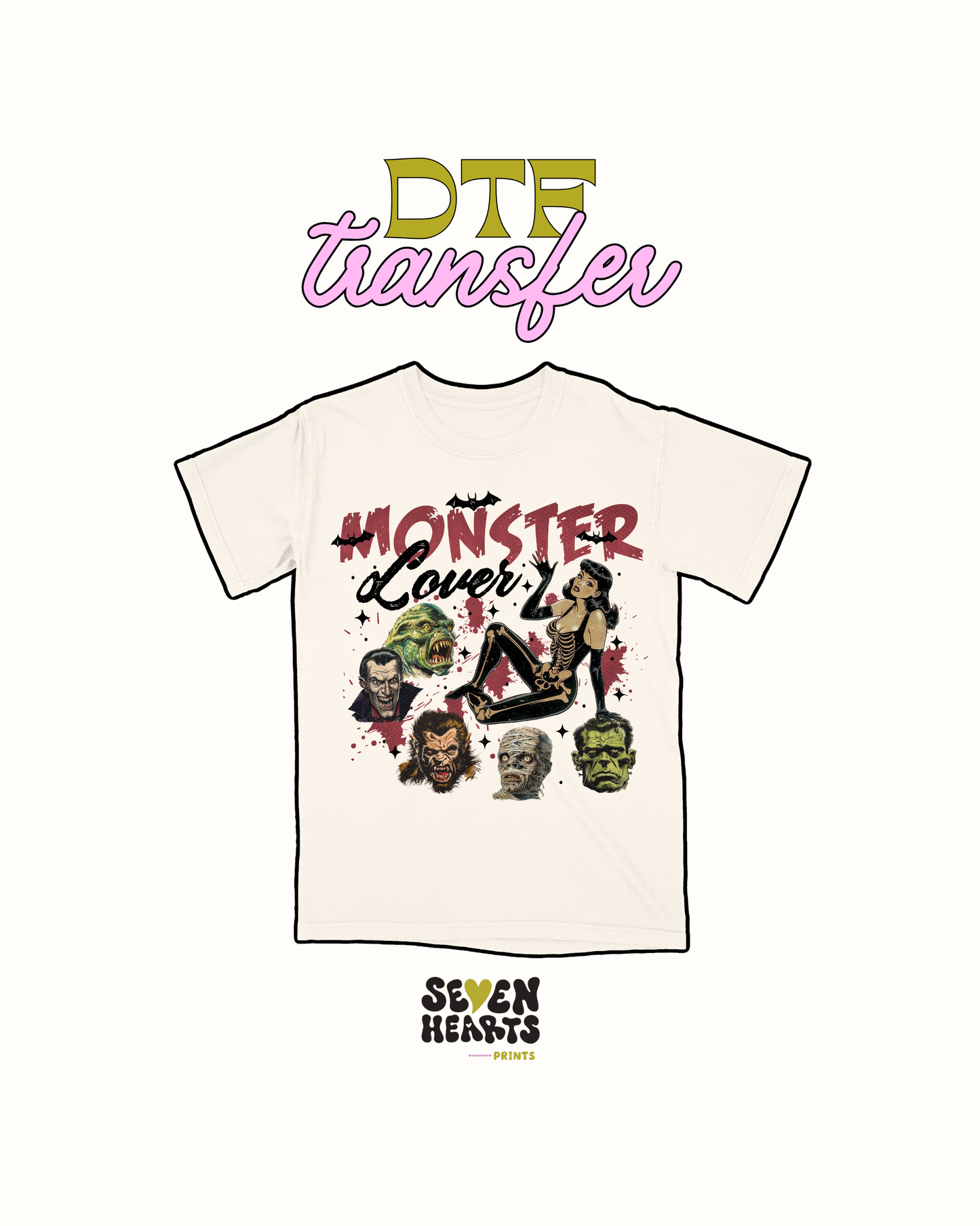 Monsters Lover - DTF Transfer