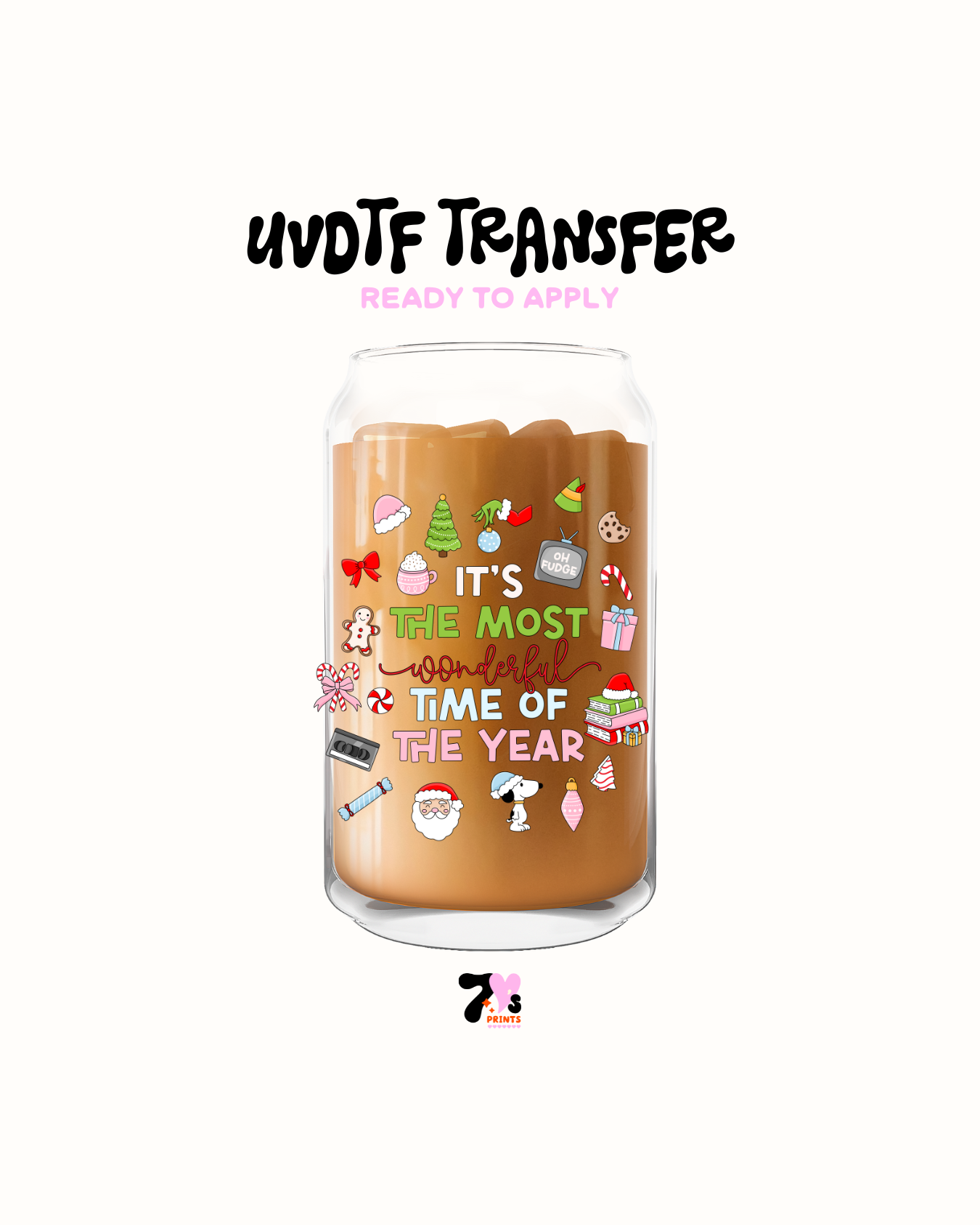 Its the most wonderful time of the year - UVDTF Decal