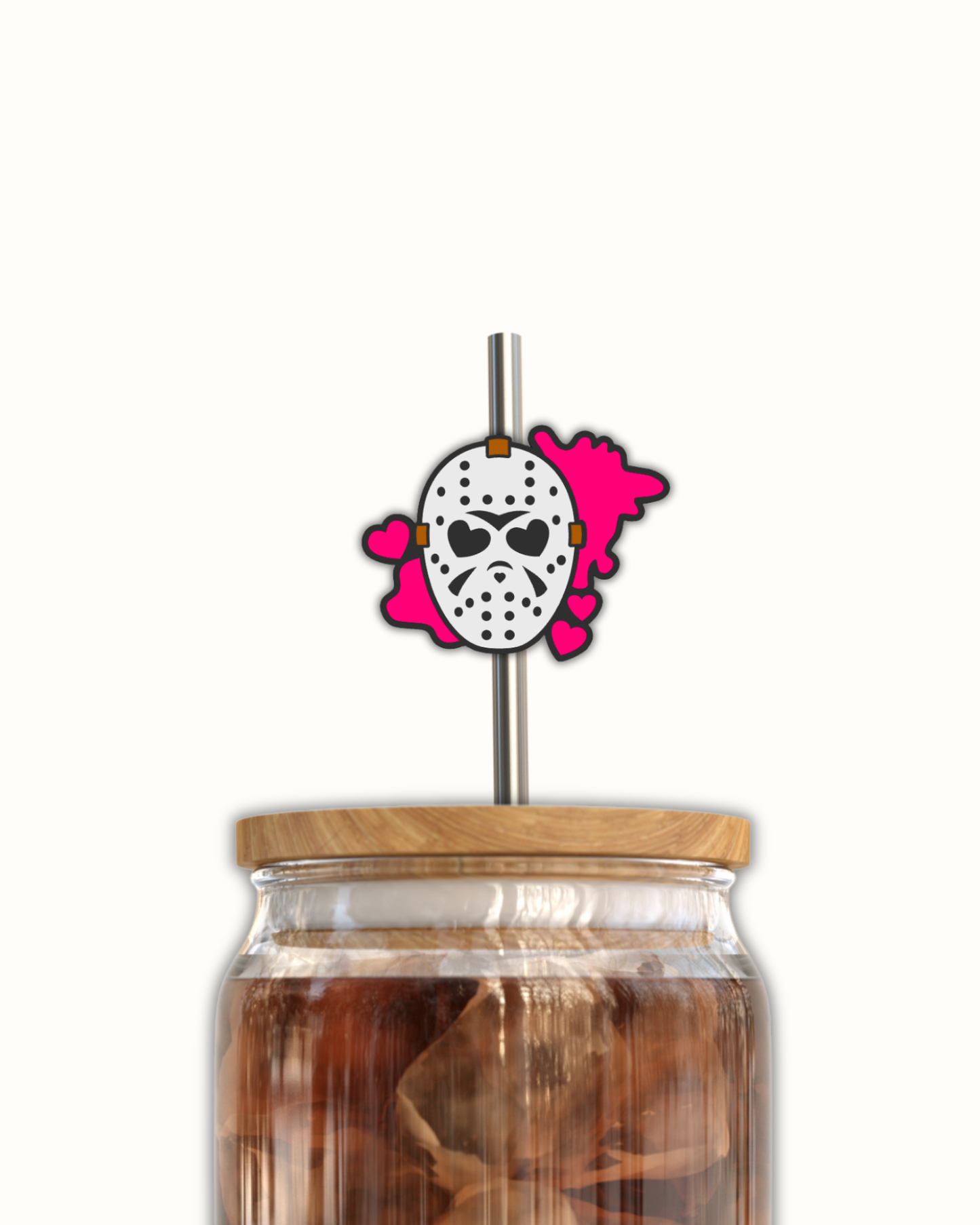 3D Straw Topper #44