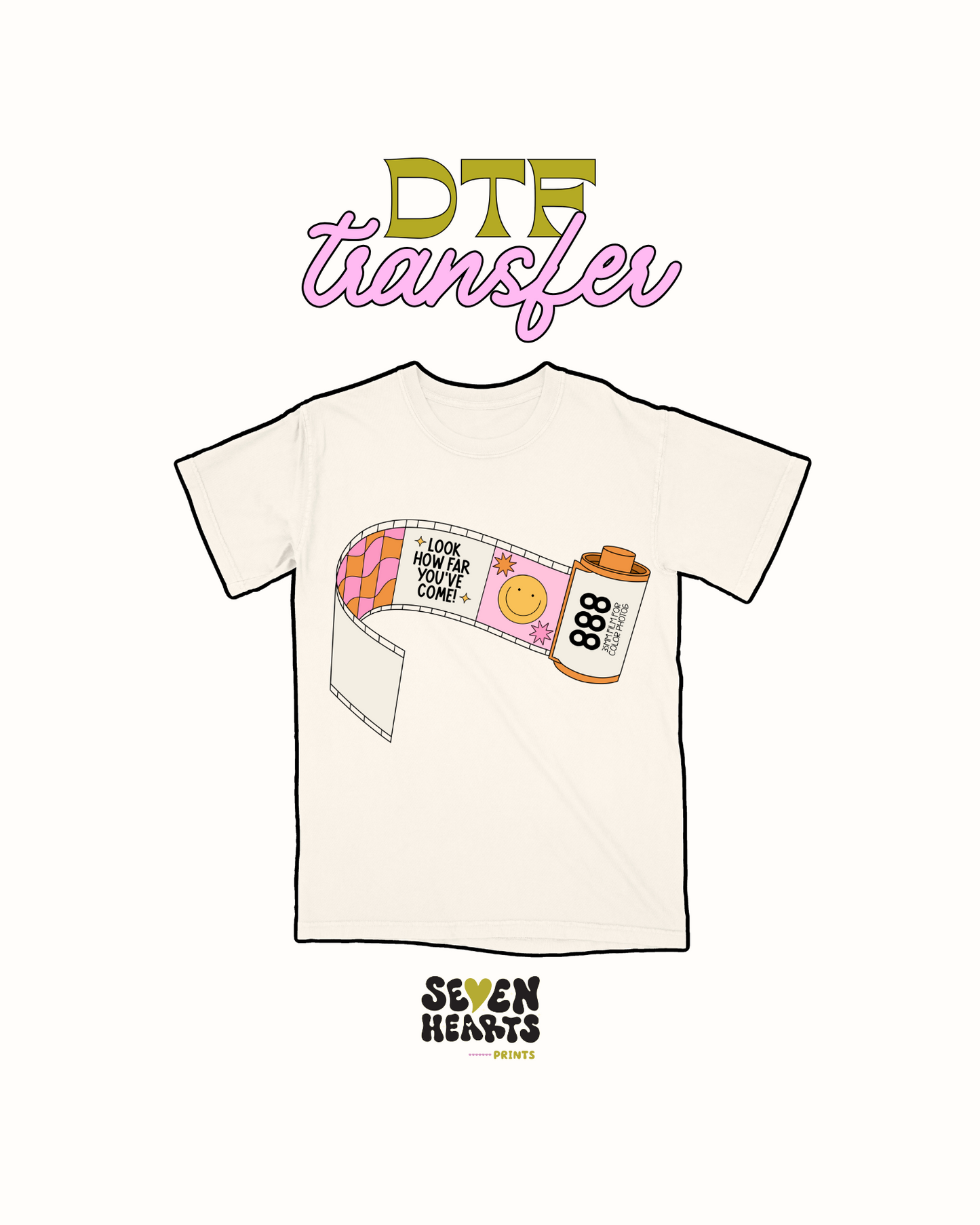 Look how far you've come - DTF Transfer