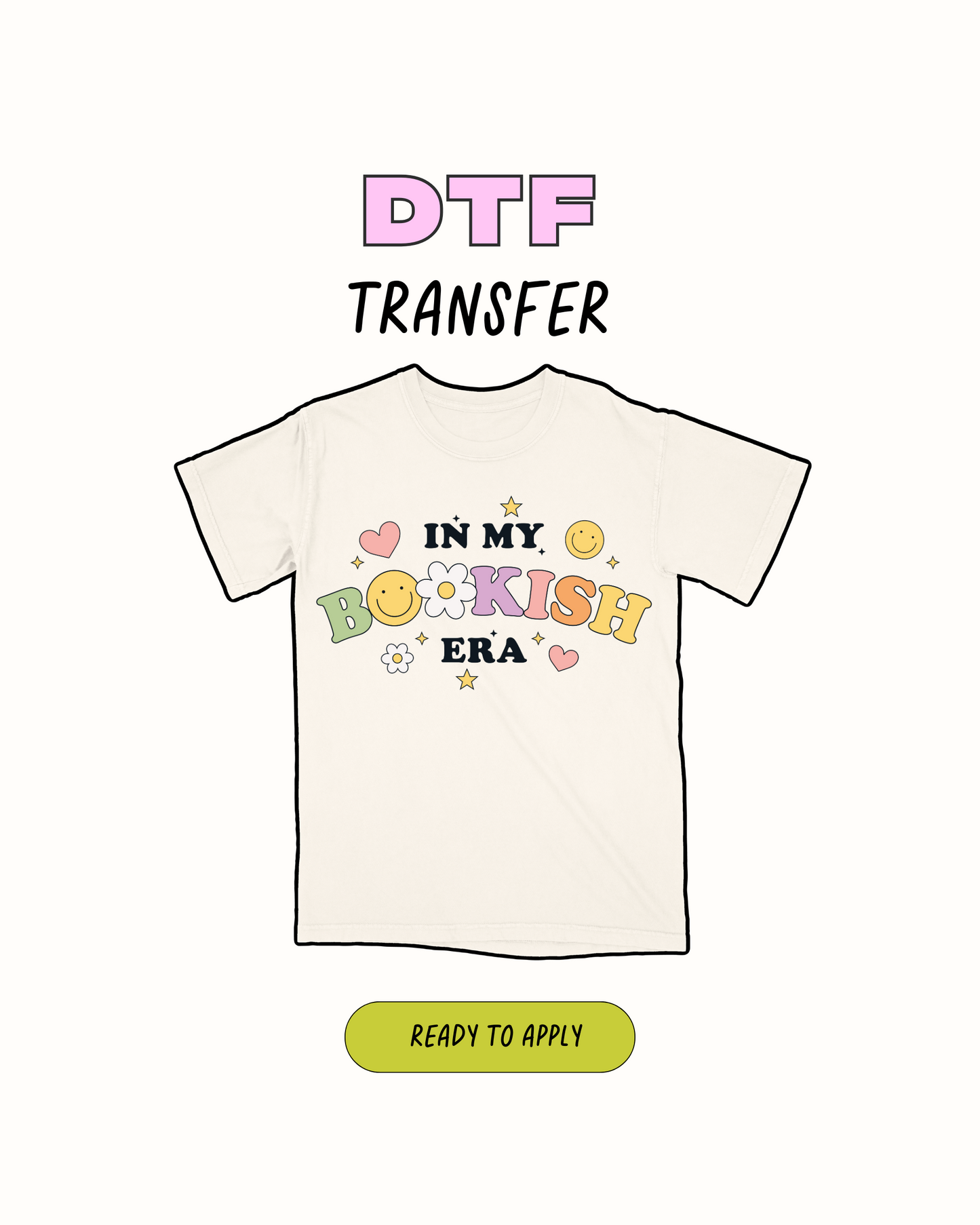 In my Bookish era - DTF Transfer