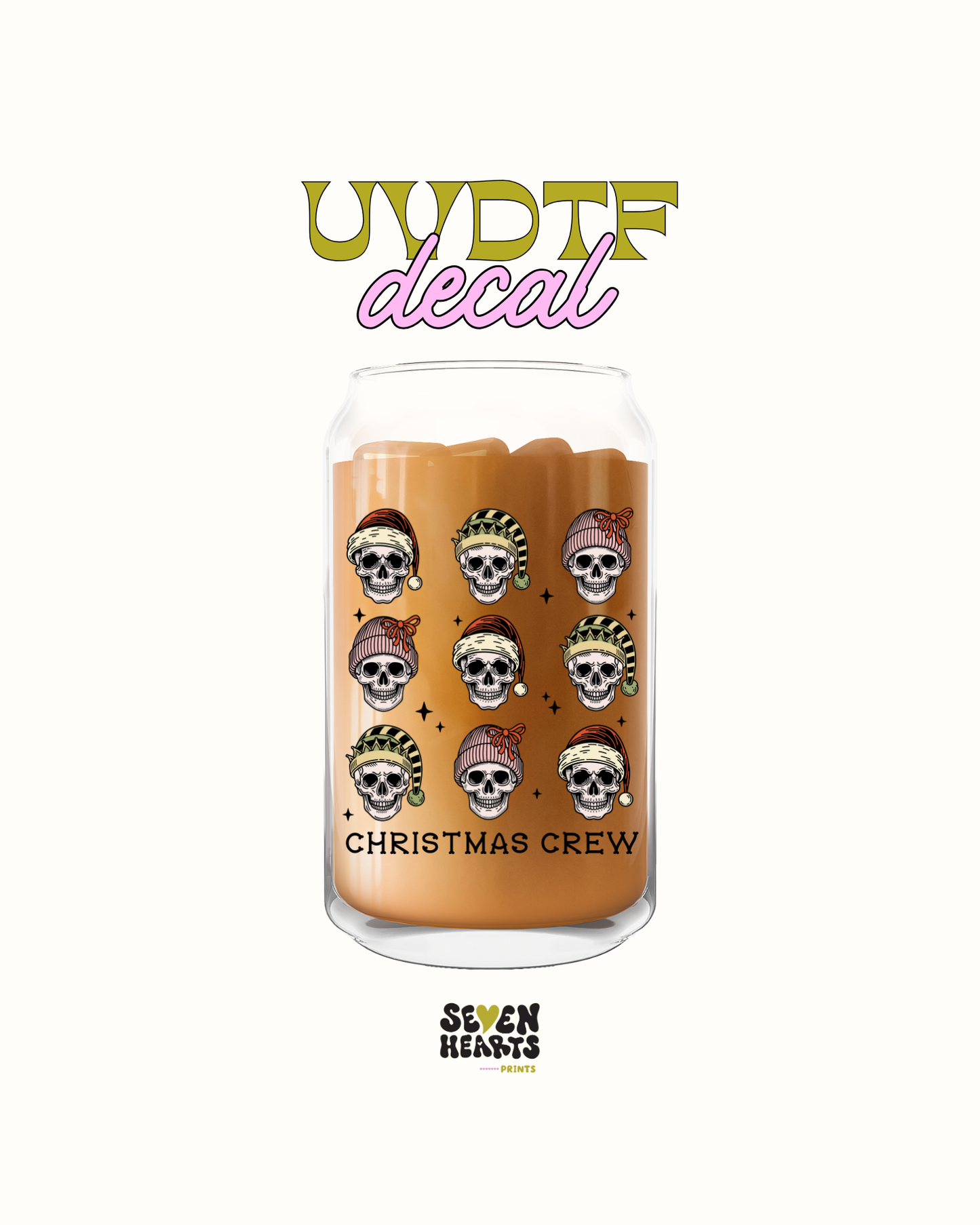Christmas crew- UVDTF Decal