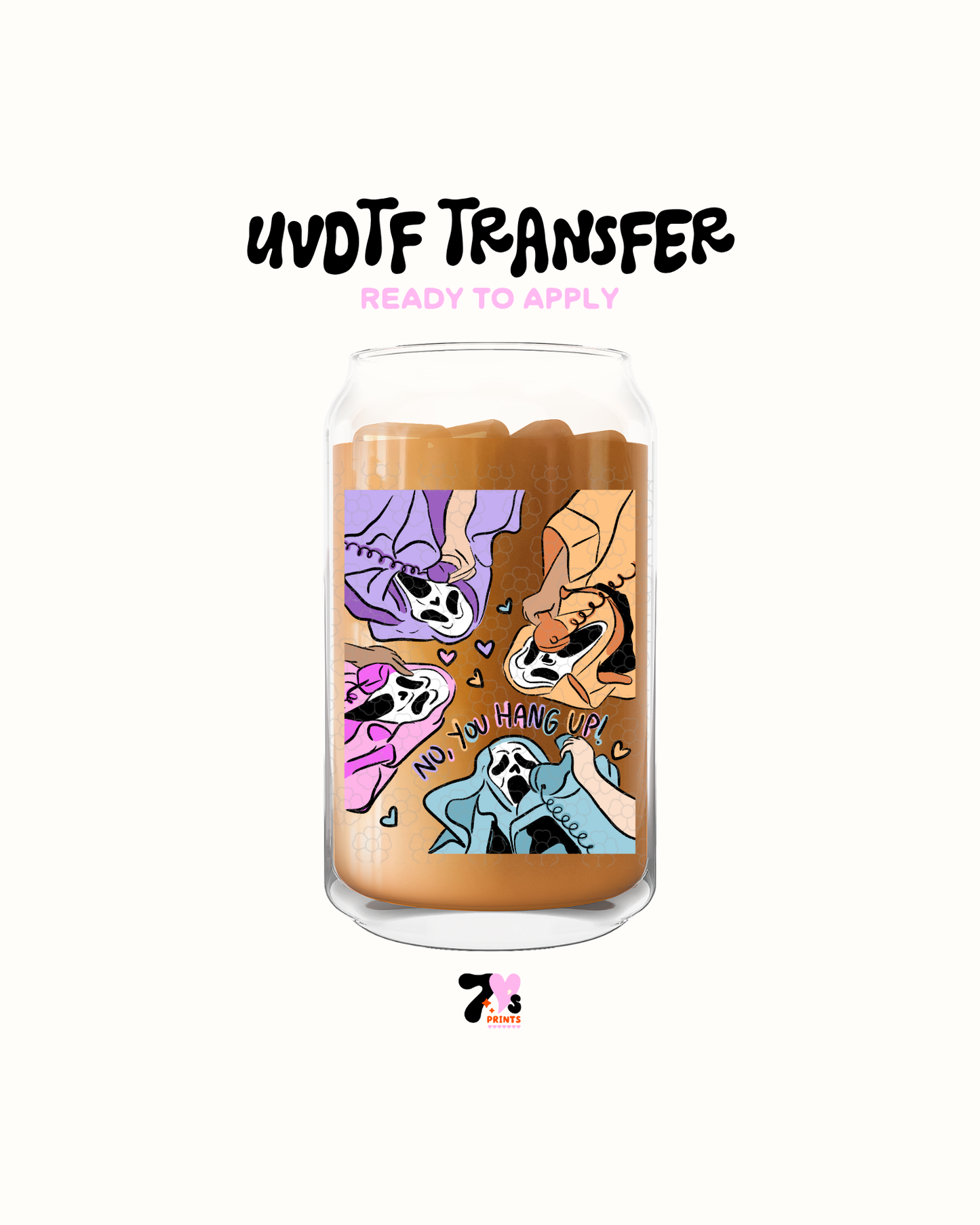 No you hang up - UVDTF Decal