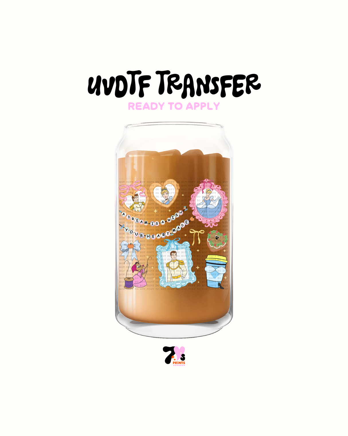 Princess - UVDTF Decal