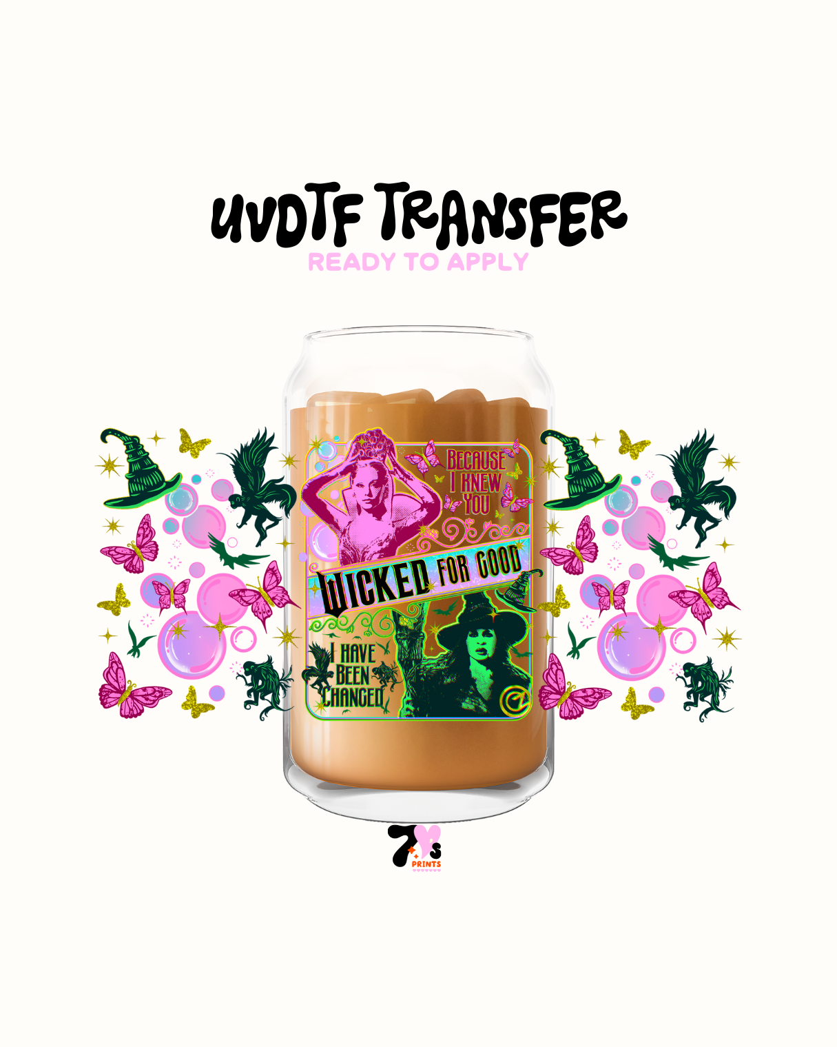 Wicked for good- UVDTF Wraps