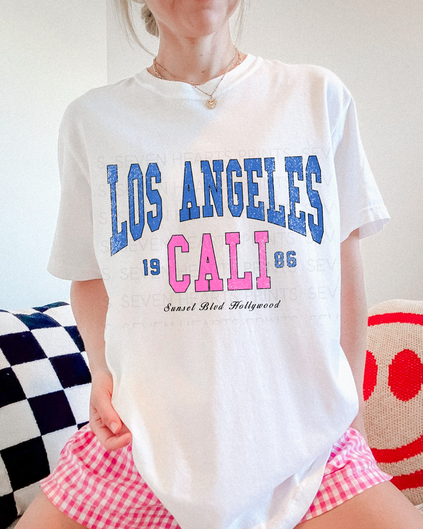 Los Angeles cali- DTF Transfers