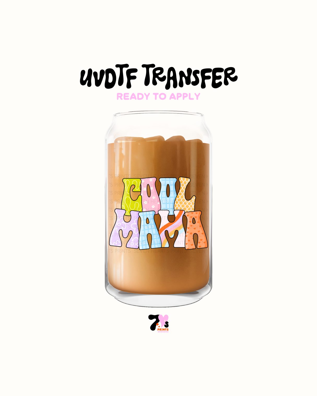 Cool mama- UVDTF Decal