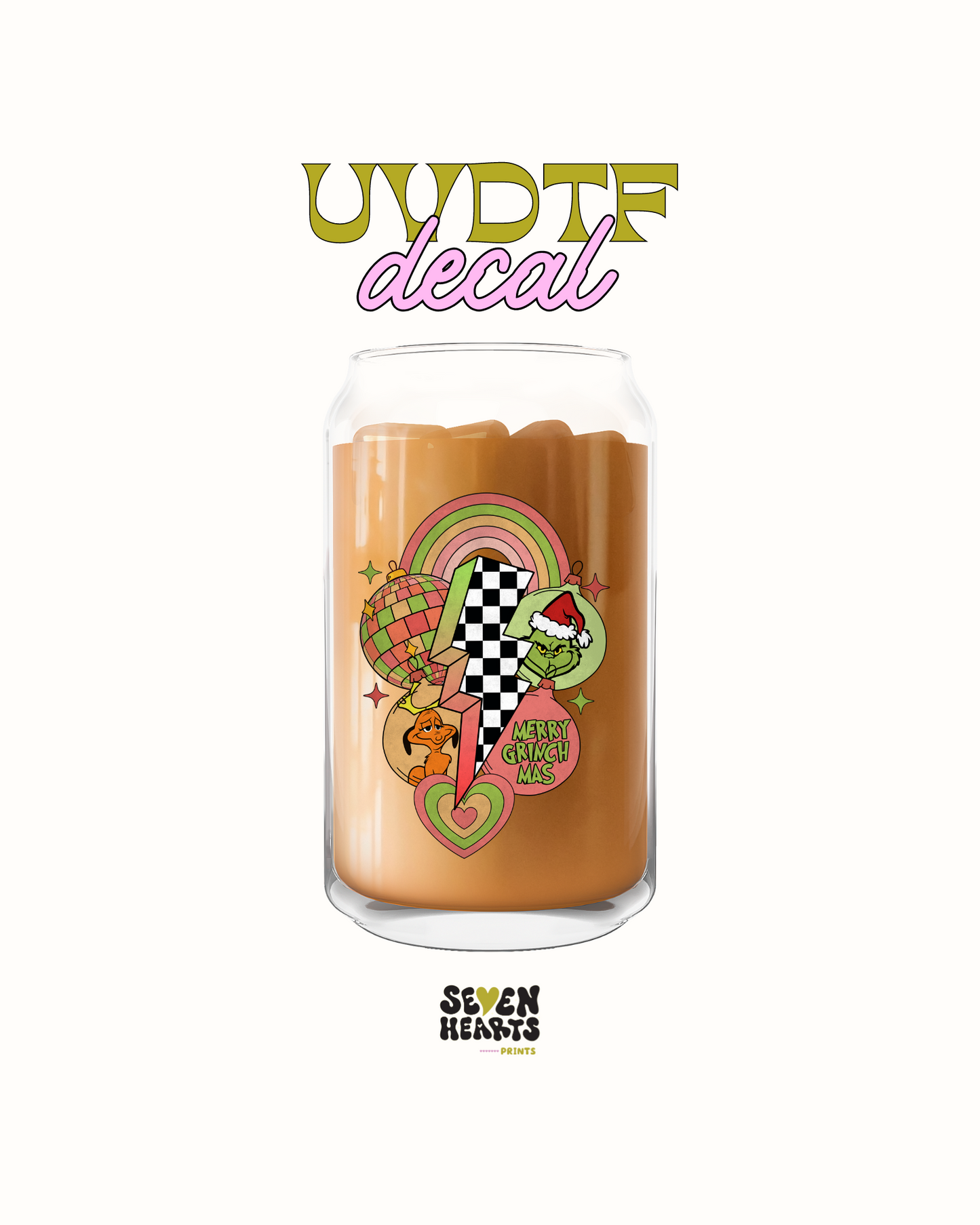 Grinch's disco - UVDTF Decal