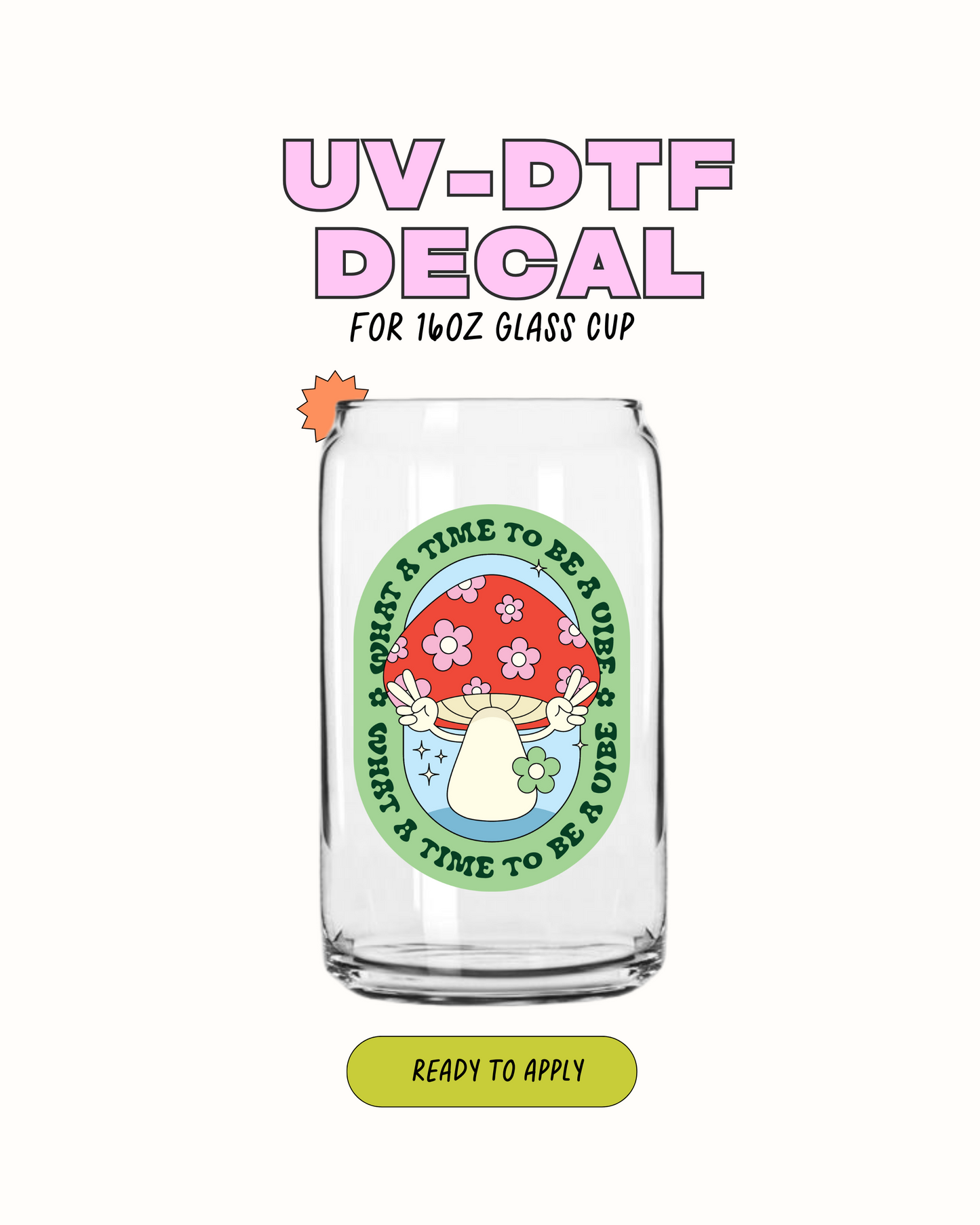Qué momento para ser una vibra - UVDTF