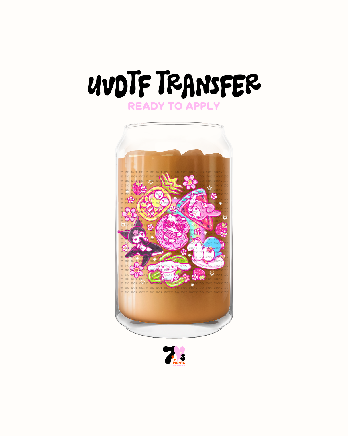 Summer Kawaii - UVDTF Decal