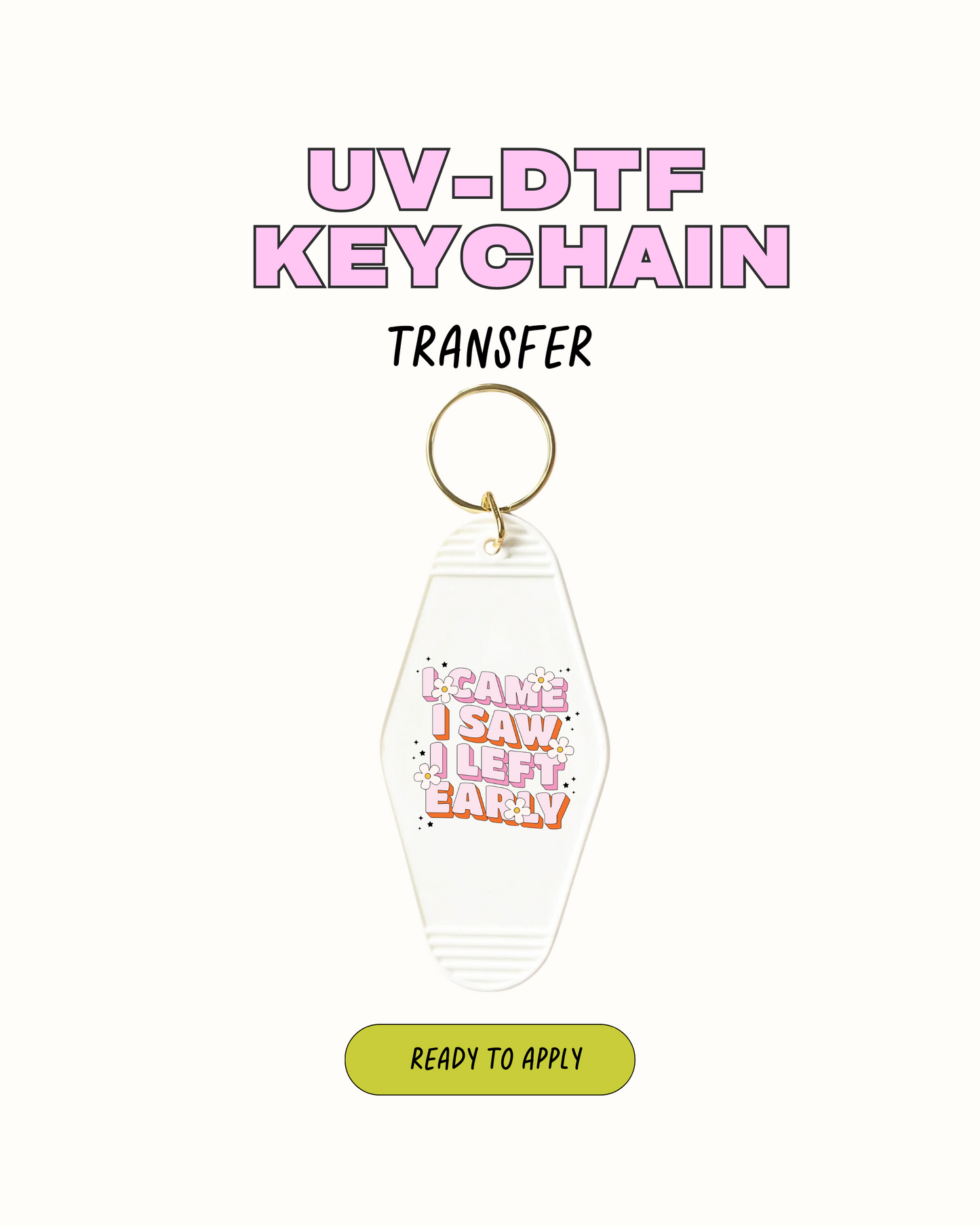 UVDTF Keychain
